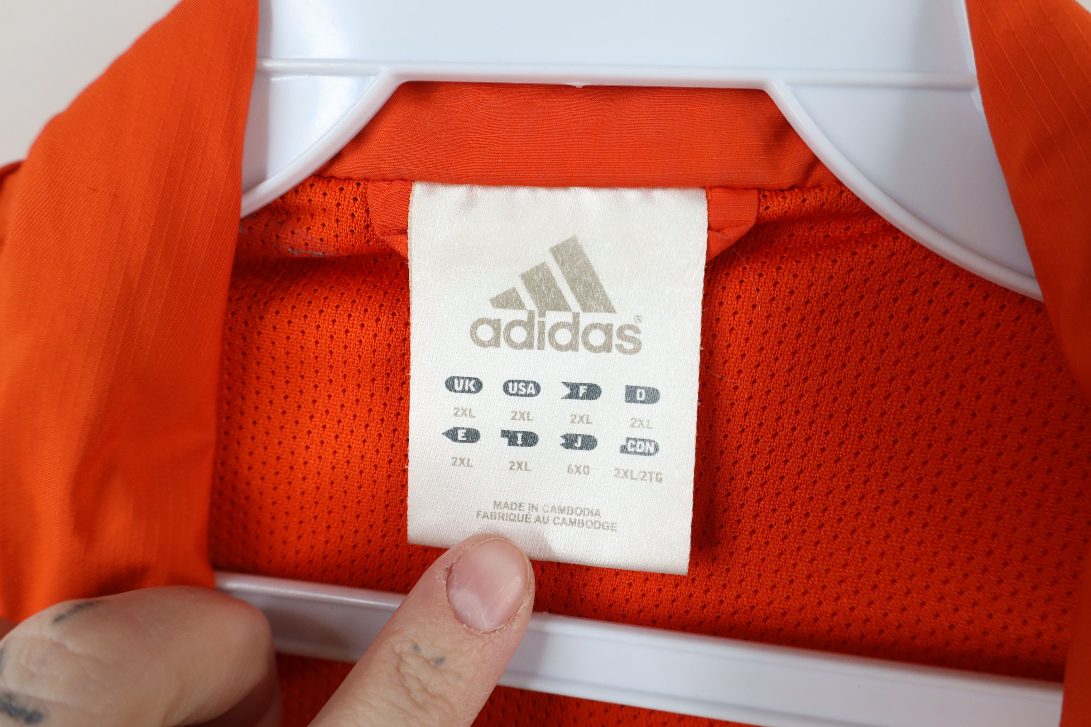 Adidas × Vintage Adidas Bowling Green State University Football Jacket Orange Size US XXL / EU 58 / 5 - 10 Thumbnail