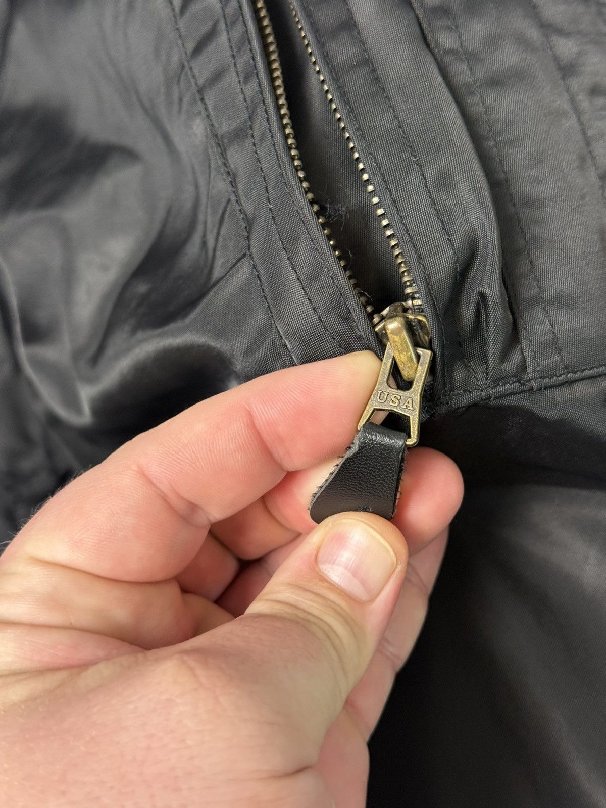 Alpha Industries CWU 45/P Flight Nylon Bomber Jacket USA Military Style MA-1 Size US M / EU 48-50 / 2 - 13 Thumbnail