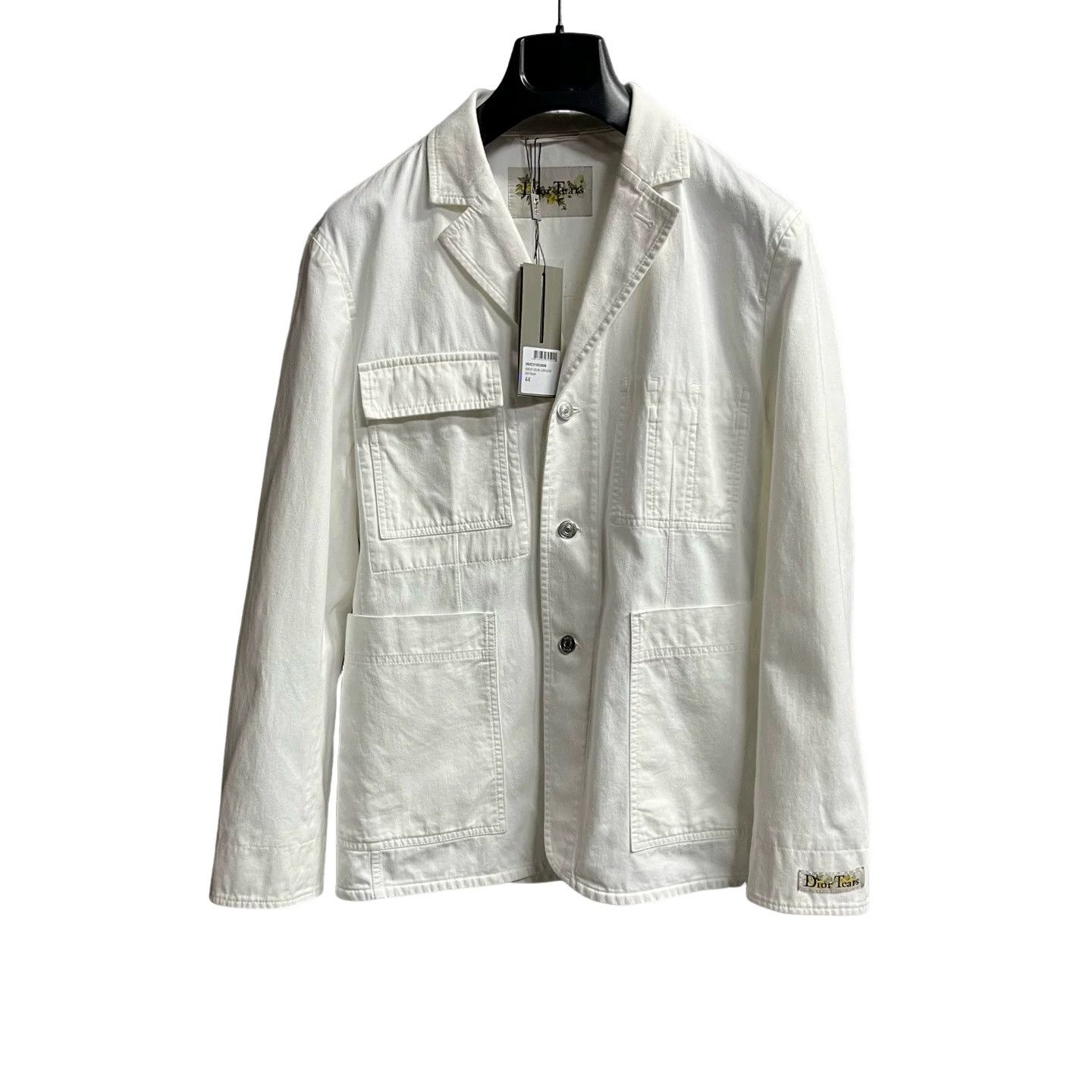 Dior Dior x Denim Tears White Cotton Shirt Jacket 44 Size US S / EU 44-46 / 1 - 1 Thumbnail
