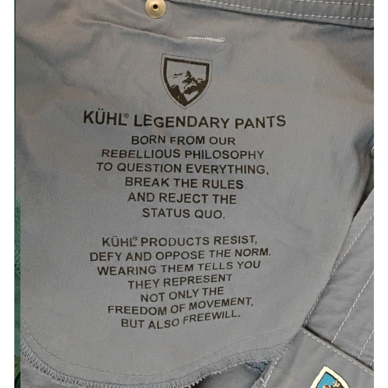 Kuhl Kuhl Legendary Pants Women's 8 Short 32"x29" Light Blue Size 30" / US 8 / IT 44 - 8 Thumbnail