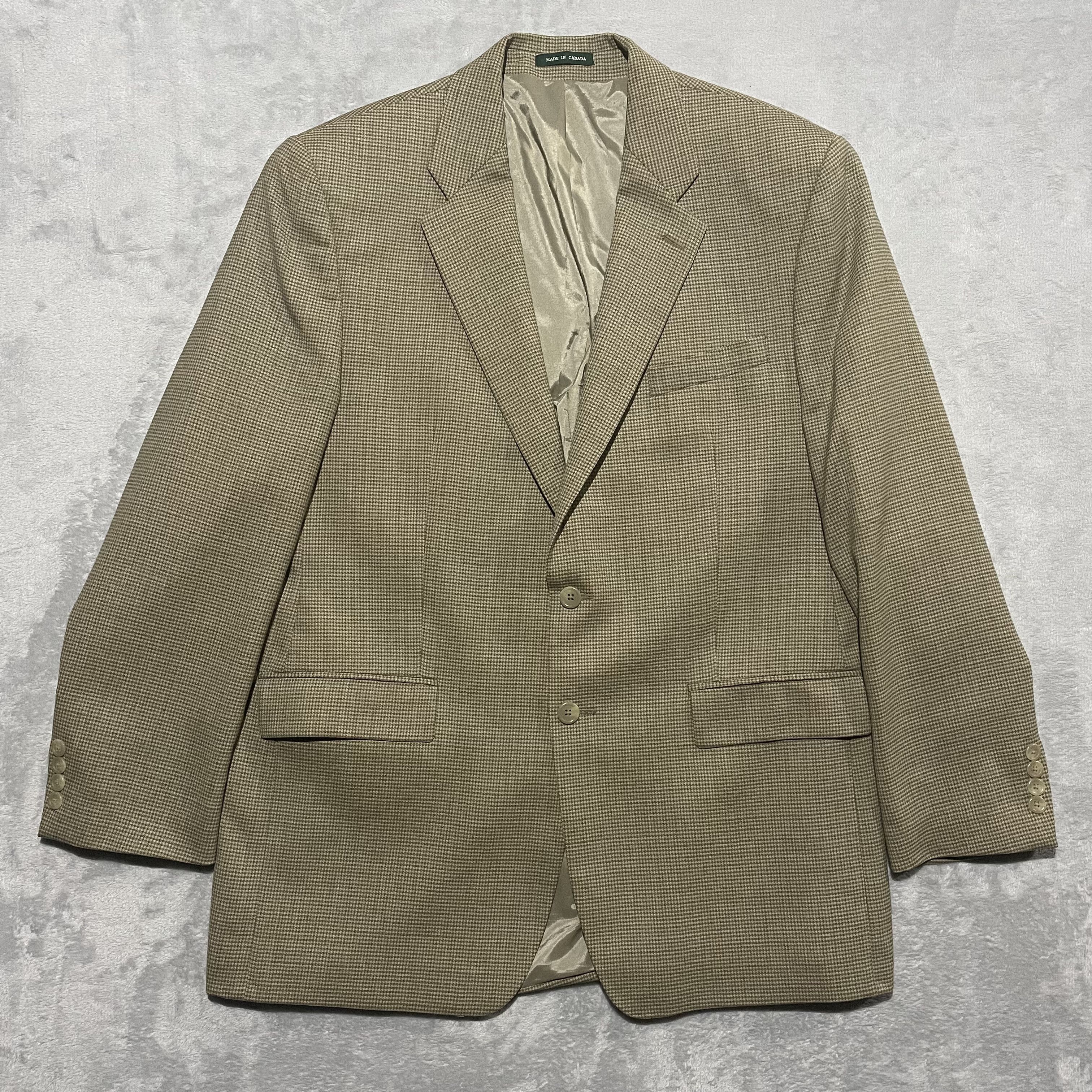 Lauren Ralph Lauren Lauren Ralph Lauren Wool Sport's Coat 44L Houndstooth Size 44L - 1 Thumbnail