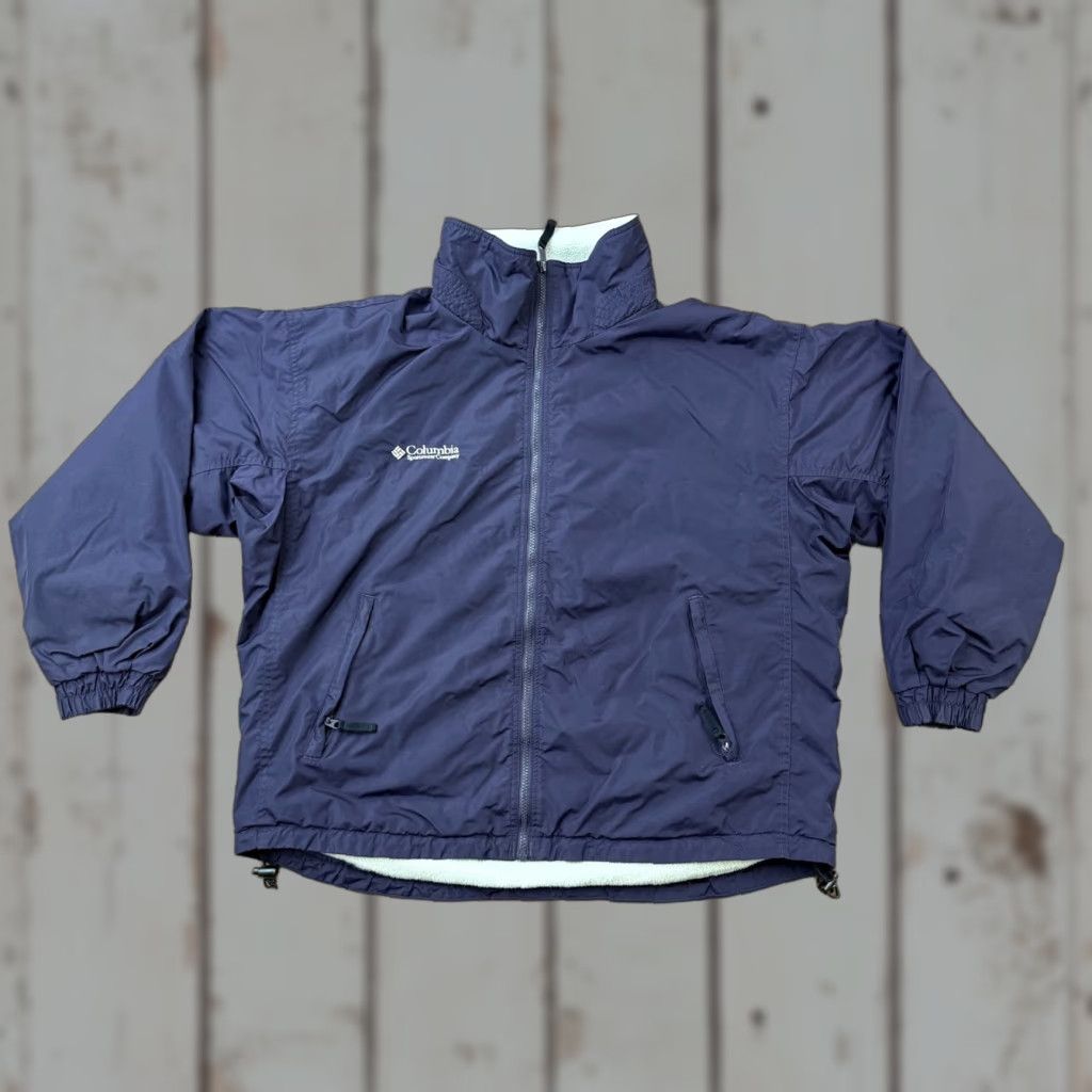 Vintage Columbia Womens XL Blue Softshell Jacket Full Zip Insulated Pockets Outdoor Casual Travel Regular Fit Size XL / US 12-14 / IT 48-50 - 1 Thumbnail