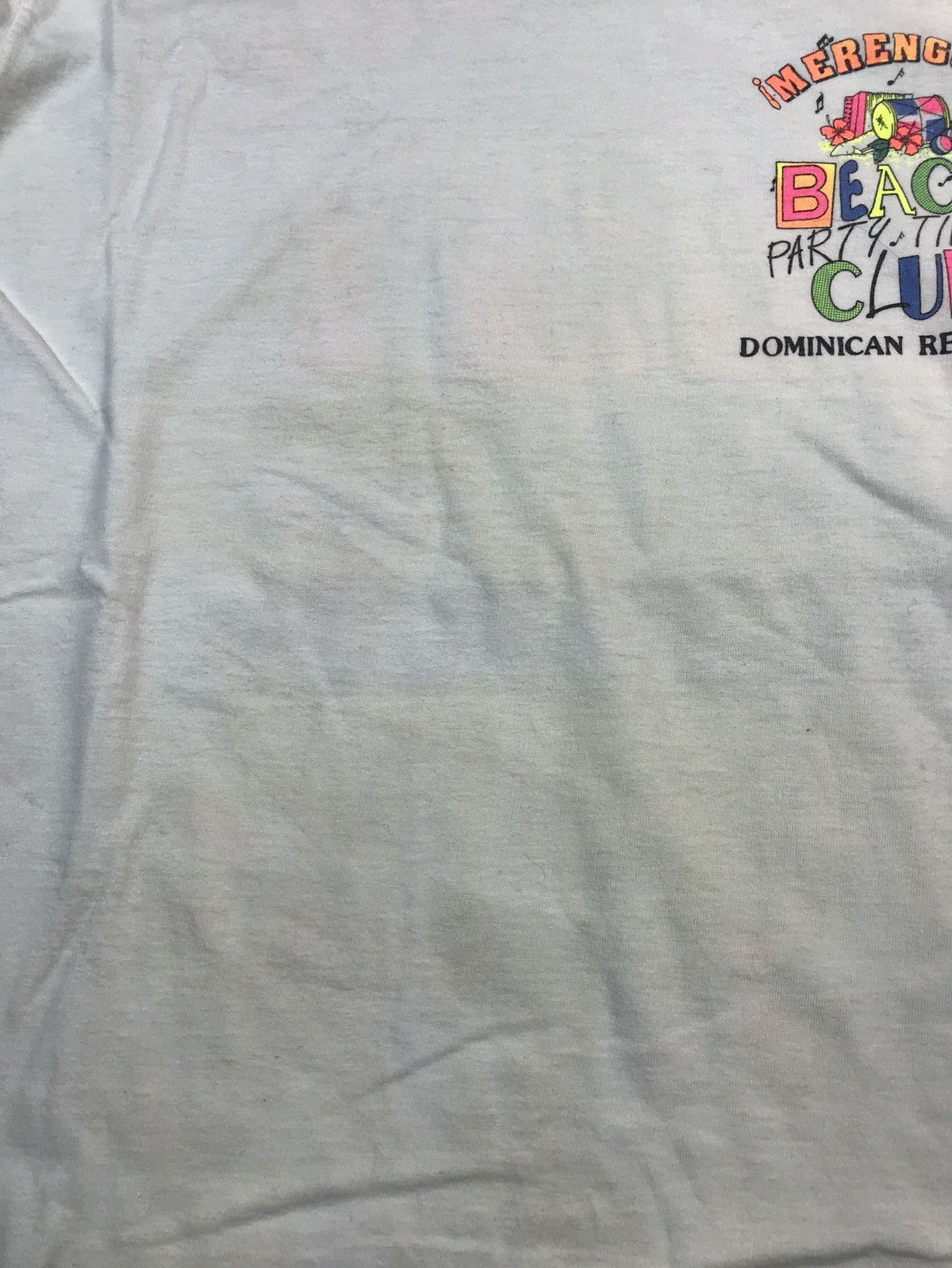 Band Tees × Vintage Vintage Party T Shirt Dominican Republic Size US XL / EU 56 / 4 - 5 Thumbnail