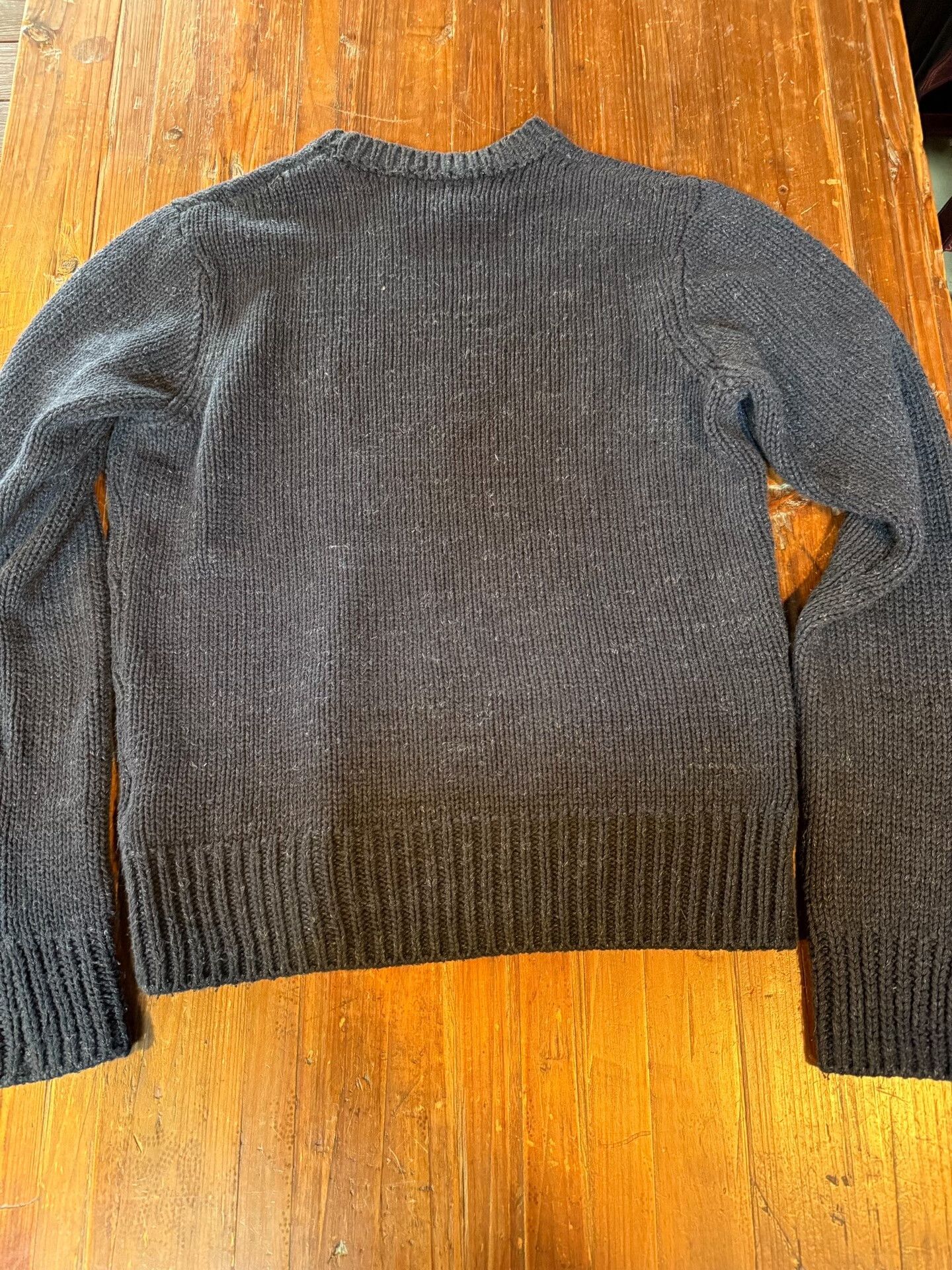 RRL Ralph Lauren RRL Ralph Lauren Gray Knit Sweater S Size US S / EU 44-46 / 1 - 1 Thumbnail