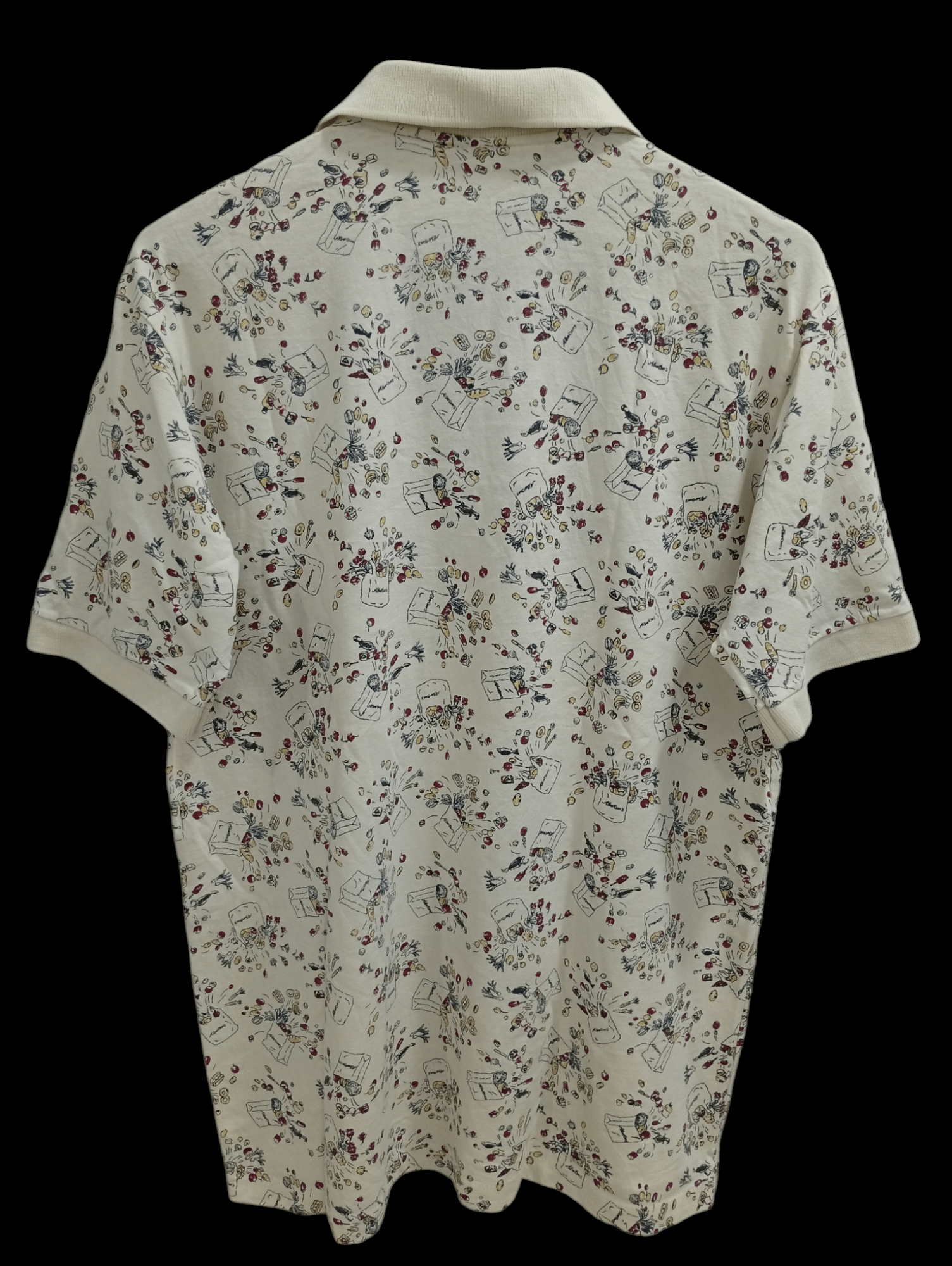 Japanese Brand × Vintage 🔥🔥Vintage Whang Full Print Polo T-Shirt Size US L / EU 52-54 / 3 - 19 Thumbnail