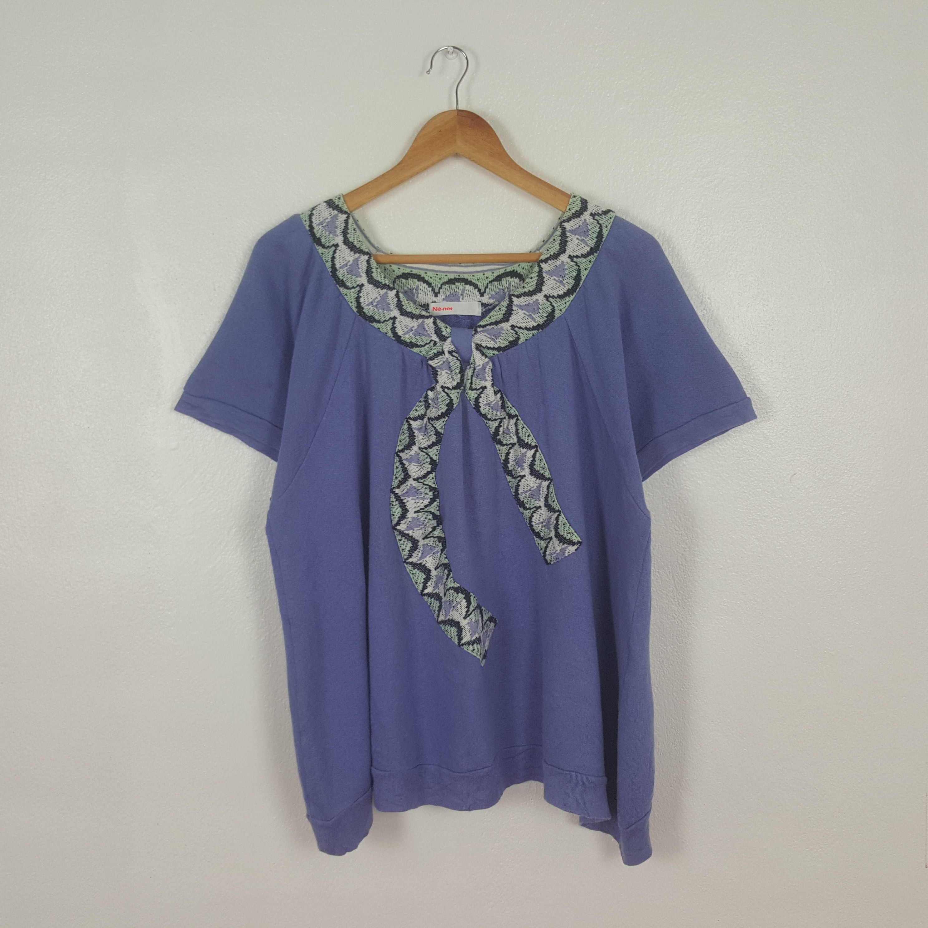 Ne-Net Vintage Ne-net by Issey Miyake Japanese Tshirt C312N30 Size XL / US 12-14 / IT 48-50 - 1 Thumbnail