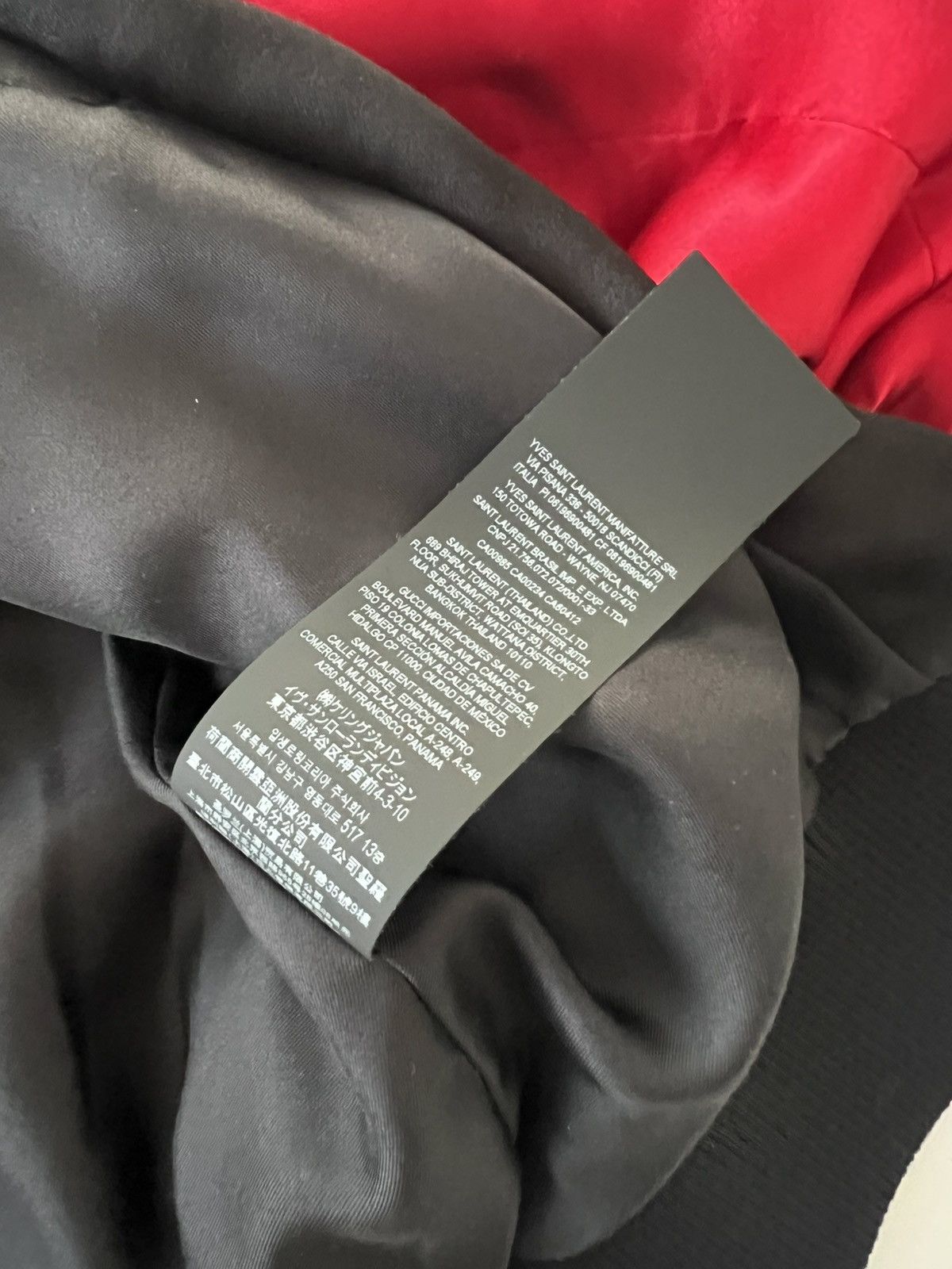 Saint Laurent Paris Saint Laurent Paris 22SS 664170 Y2D60 silk teddy blouson Size US M / EU 48-50 / 2 - 5 Thumbnail