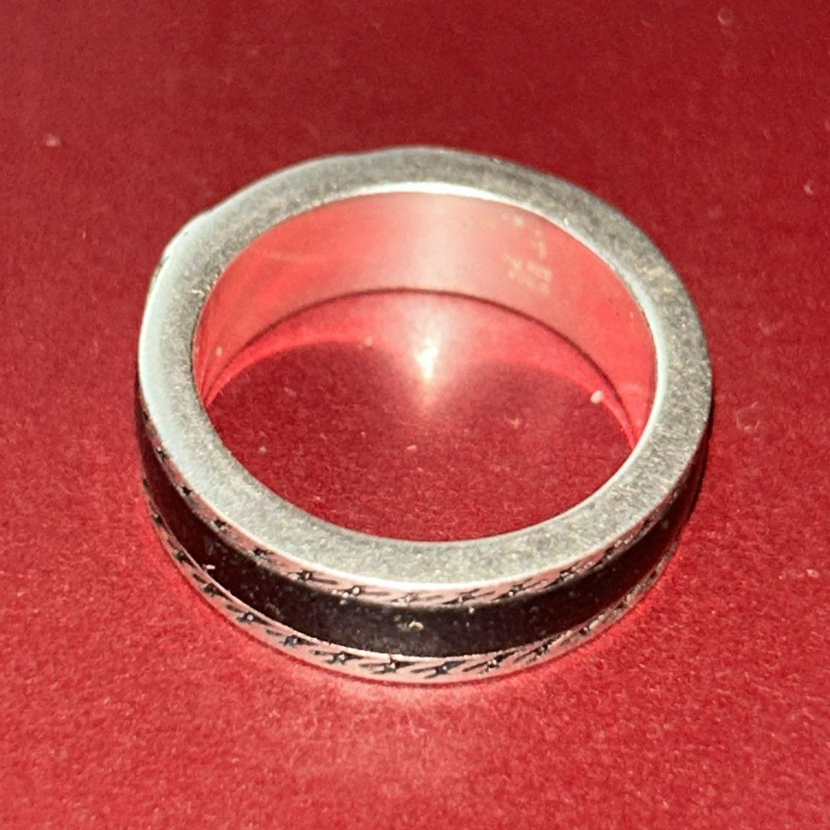 Gucci Gucci GG Sterling Silver Enamel Ring AG 925 645573 Size ONE SIZE - 5 Thumbnail