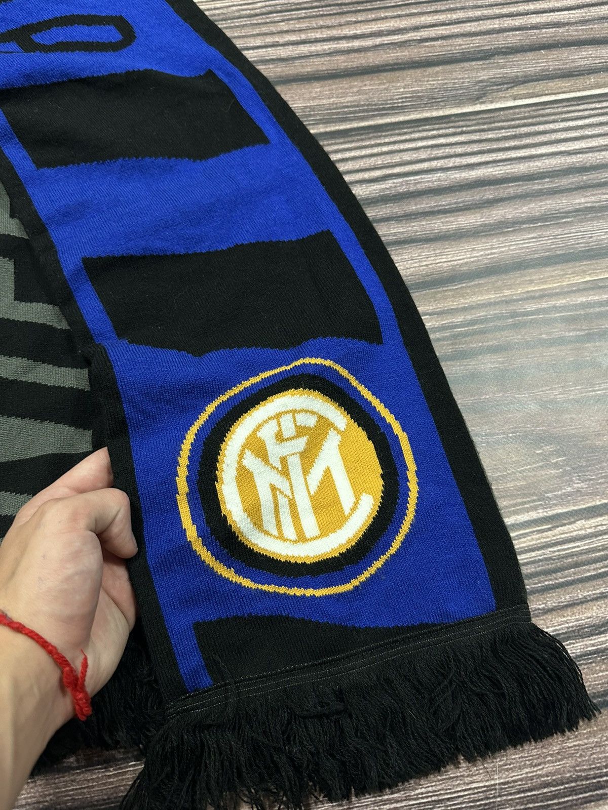 Vintage Vintage F.C Internazionale Scarf+hat Size ONE SIZE - 7 Thumbnail