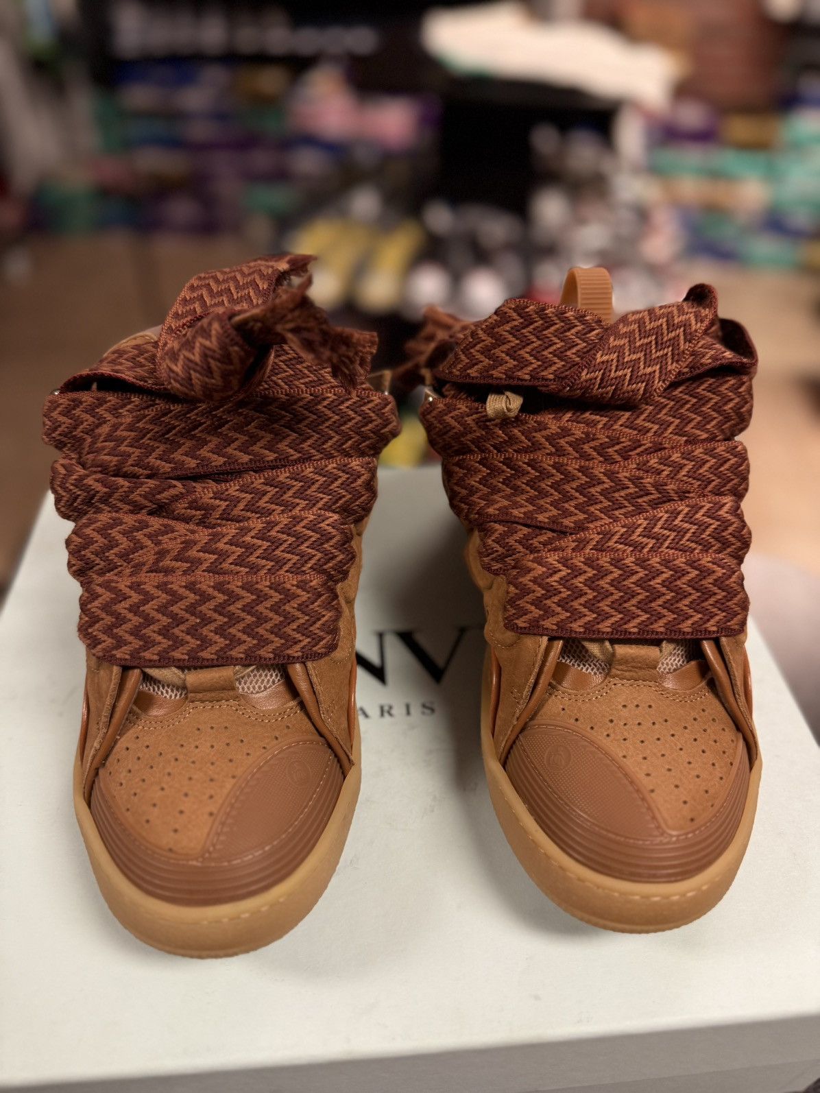 Lanvin Lanvin Curb Chunky Sneakers Size 41EU/8US $1200 Retail Size US 8 / EU 41 - 6 Thumbnail