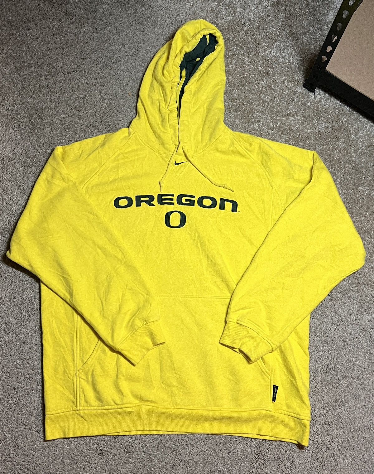 Nike Oregon Yellow Nike Sweater Size US XL / EU 56 / 4 - 1 Thumbnail