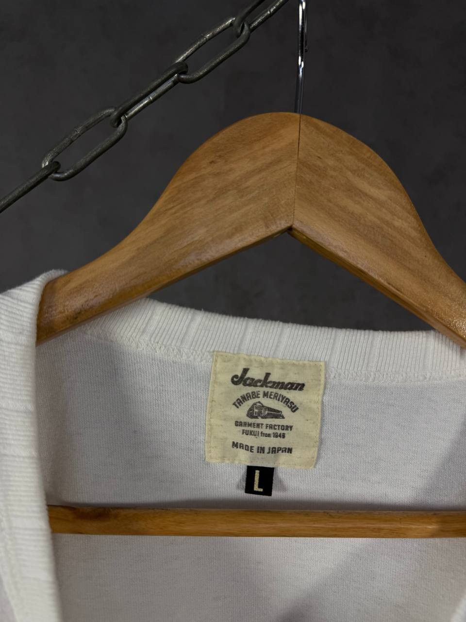 Japanese Brand Jackman Tanabe Meriyasu made in Japan tee Size US L / EU 52-54 / 3 - 4 Thumbnail