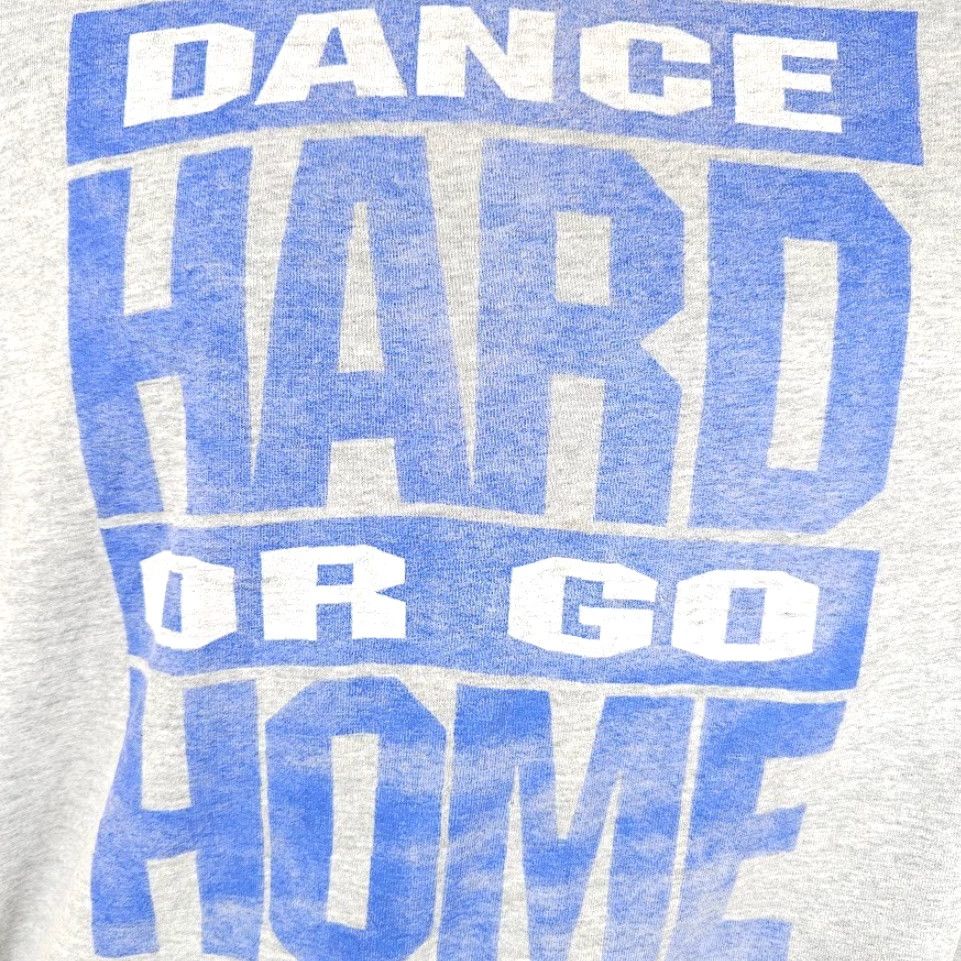 Fruit Of The Loom VINTAGE Dance T Shirt Mens Size Large Gray 90s Just For Kix Camp Made In USA Size US L / EU 52-54 / 3 - 3 Thumbnail
