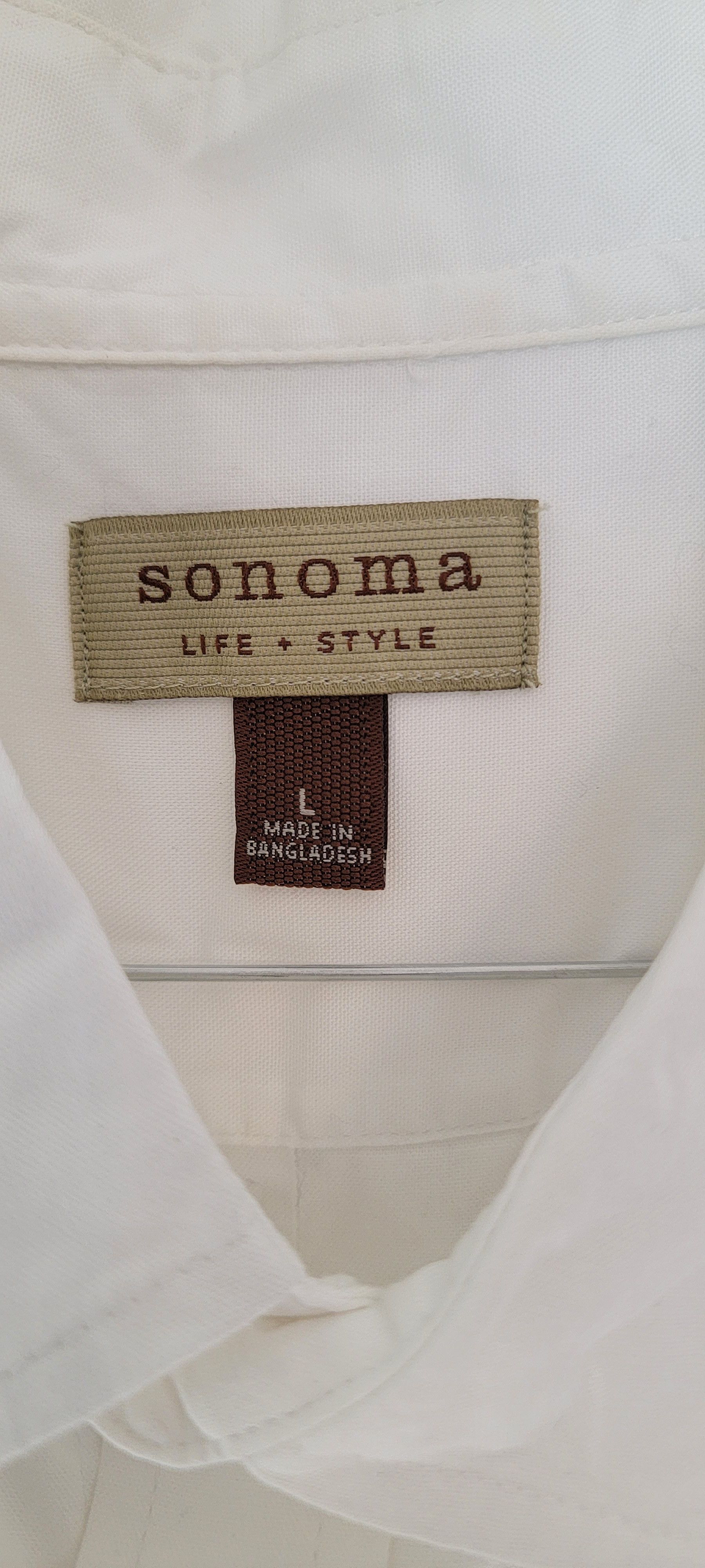 Sonoma White shirt Size US L / EU 52-54 / 3 - 3 Thumbnail