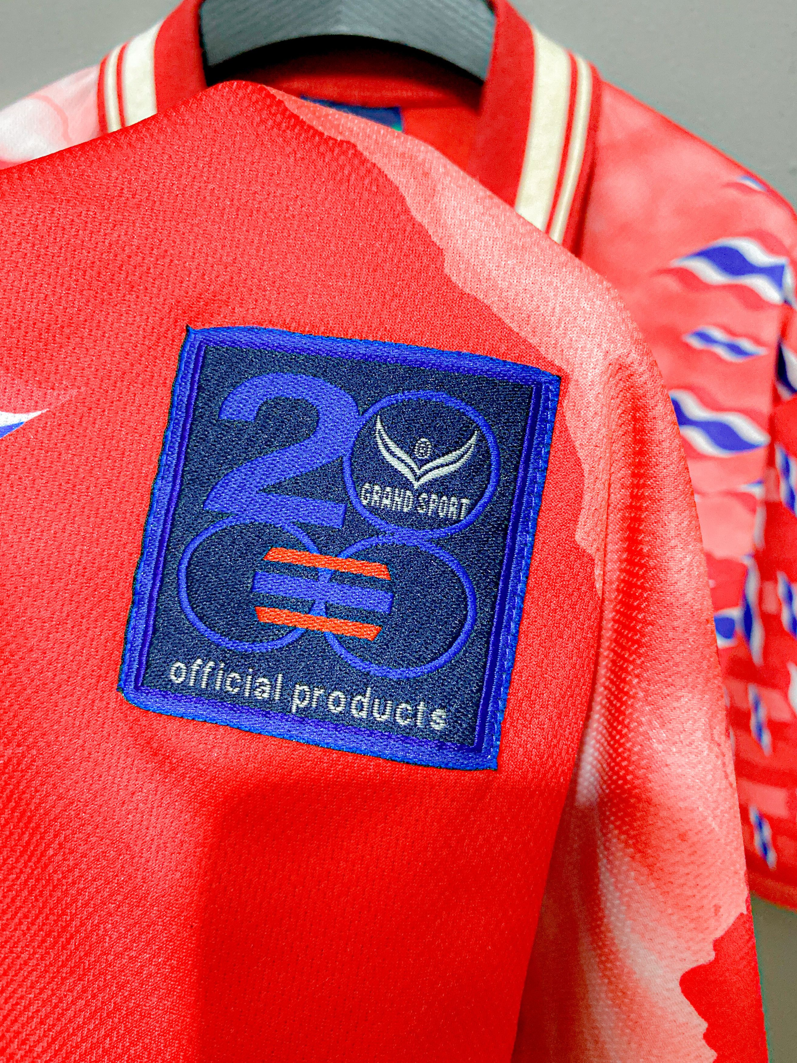 Vintage Ultra Rare Vintage Thailand Grand Sport 1998 Away Shirt Size US XL / EU 56 / 4 - 6 Thumbnail