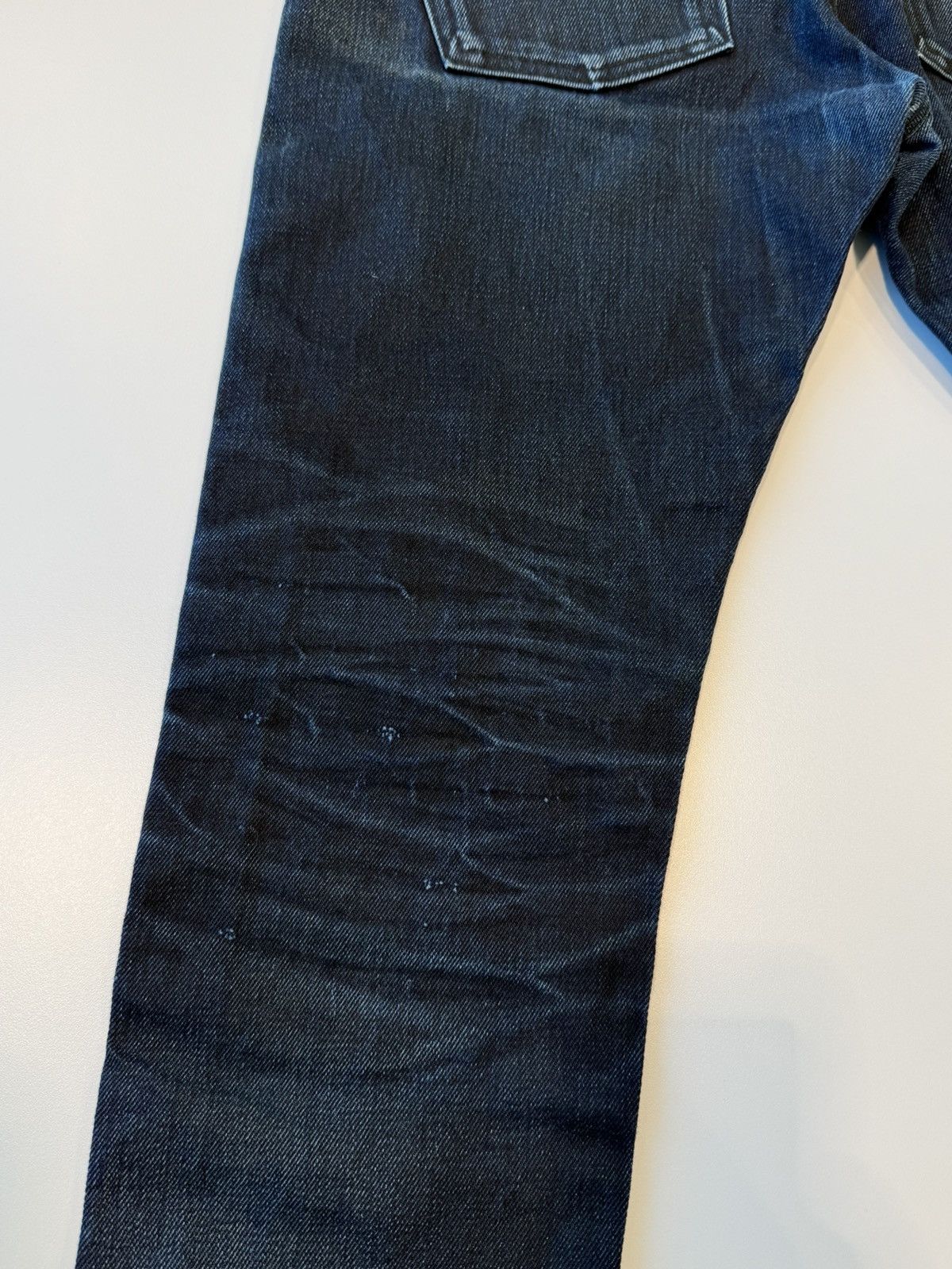 Naked & Famous Selvedge x Umi ink coated, perfectly worn patina Size US 33 - 8 Thumbnail