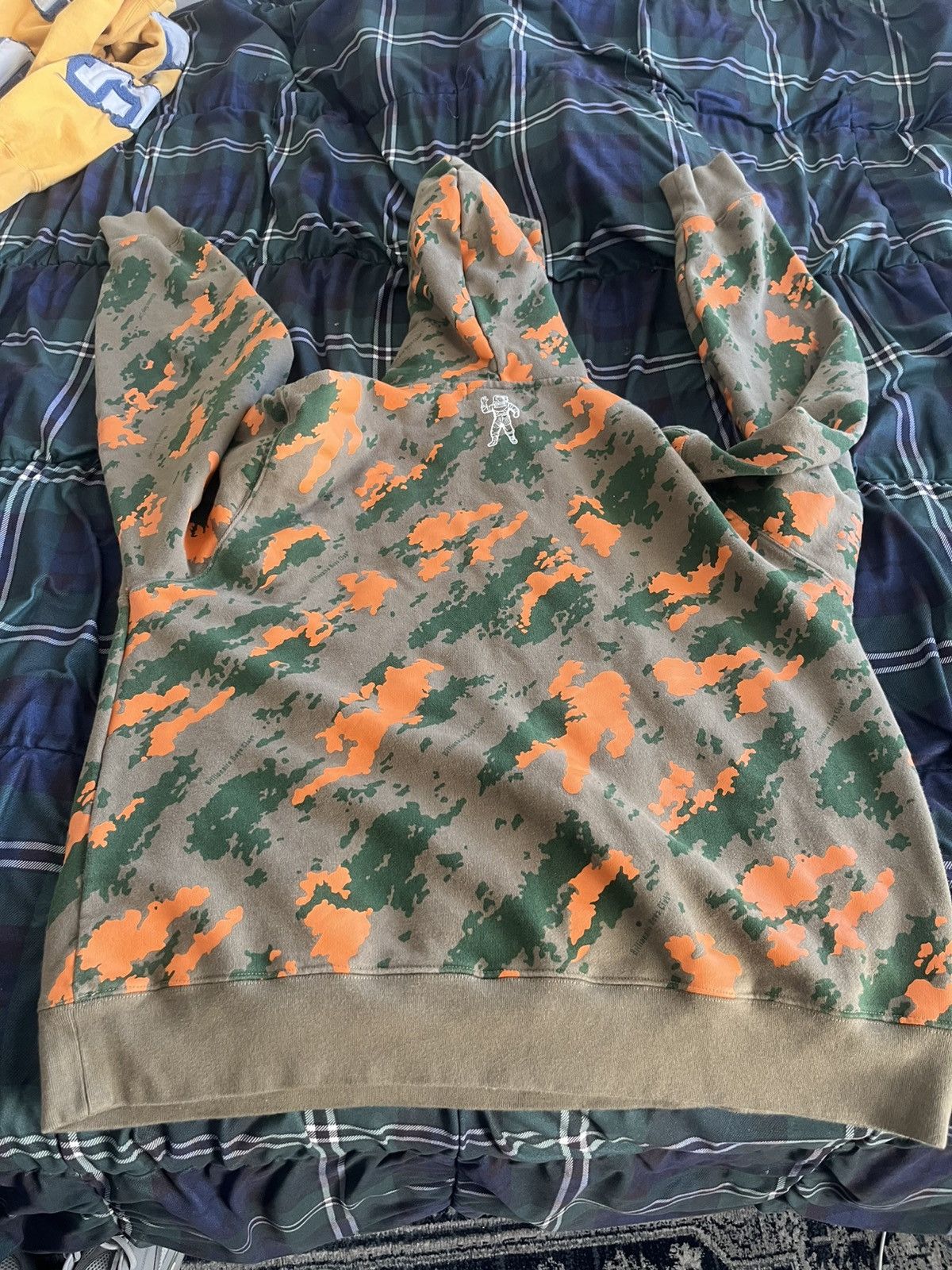 Billionaire Boys Club Billionaire Boys Camo Print Logo Hoodie Green Size US L / EU 52-54 / 3 - 4 Thumbnail