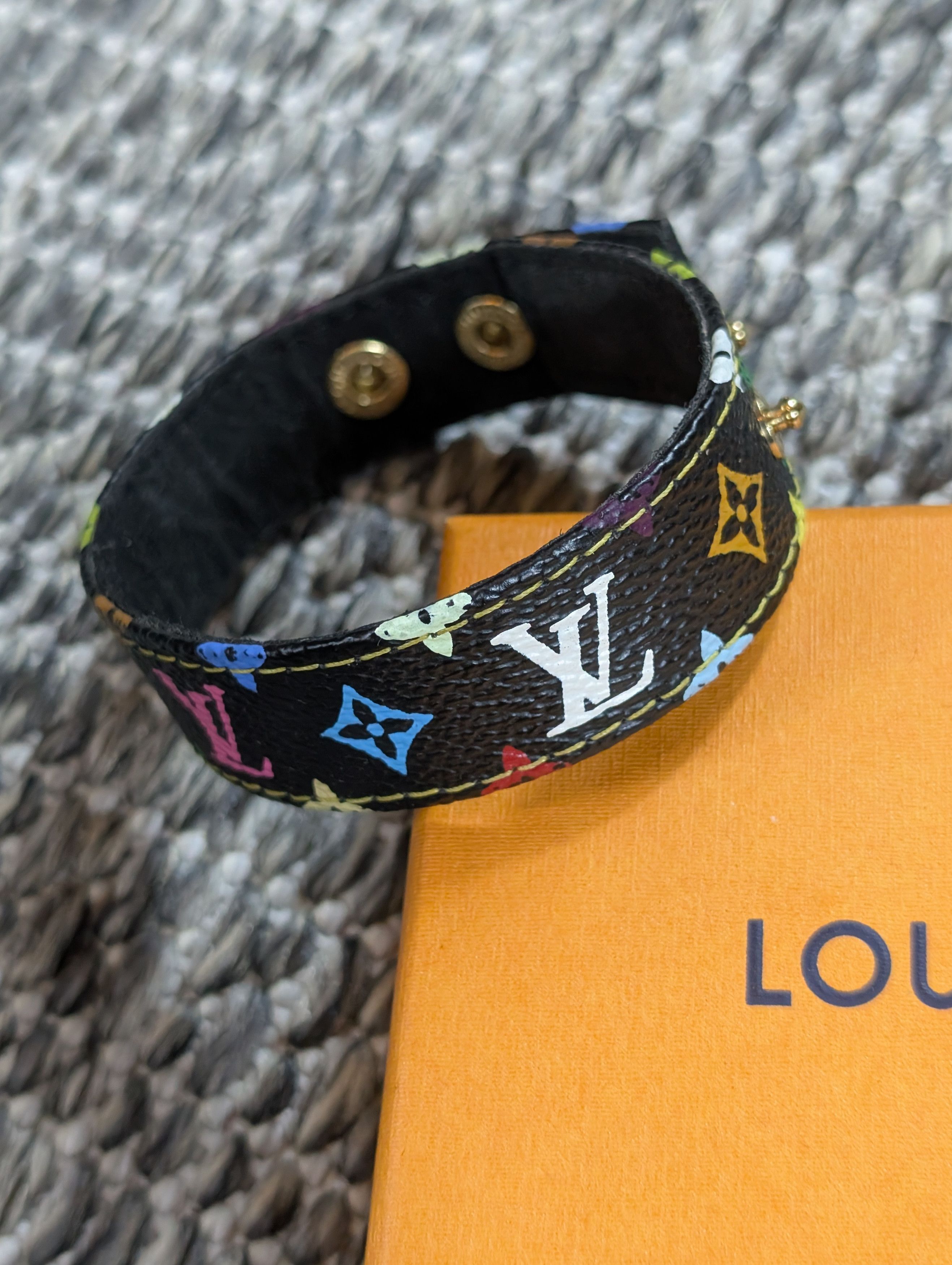Louis Vuitton × Takashi Murakami S/S 2004 Louis Vuitton x Murakami VIP Multicolor Bracelet Size ONE SIZE - 4 Thumbnail