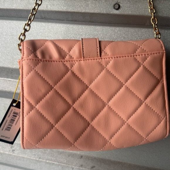 Bebe NWT BEBE KELLEN CROSSBODY PEACH BAG Size ONE SIZE - 7 Thumbnail