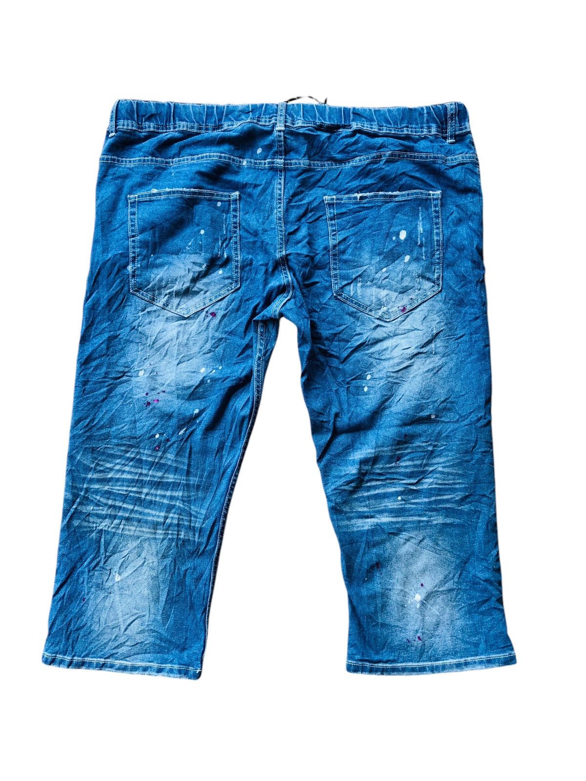 Japanese Brand Sureve distressed quarter short denim Size US 40 / EU 56 - 2 Thumbnail