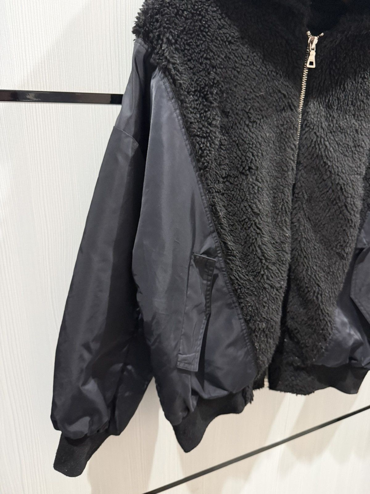 Japanese Brand Emoda Bored Docking MA-1 Faux Sherling Panel Hooded Jaxket Size US XL / EU 56 / 4 - 11 Thumbnail