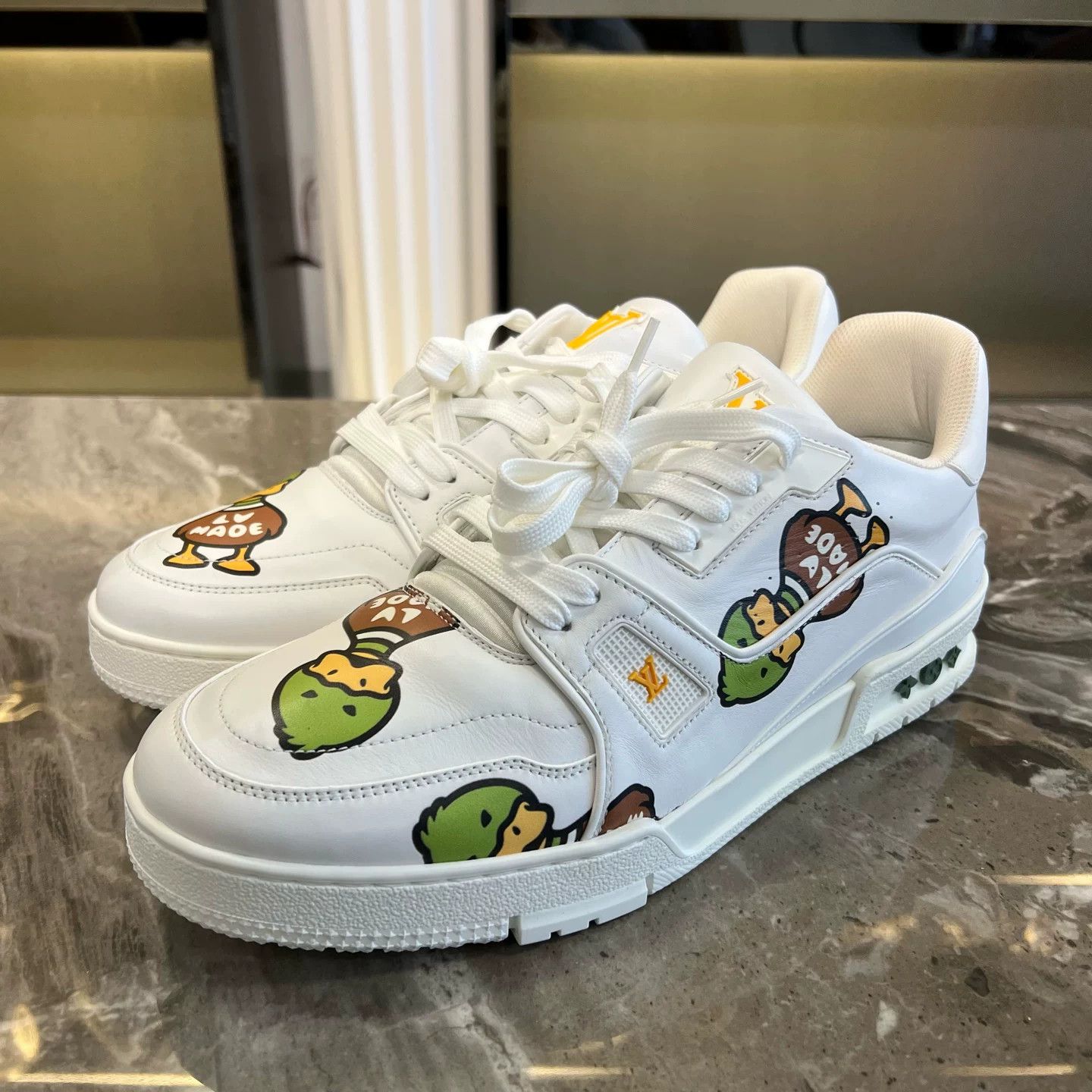 Louis Vuitton Louis Vuitton Nigo Trainer Collaboration Size US 8.5 / EU 41-42 - 1 Thumbnail