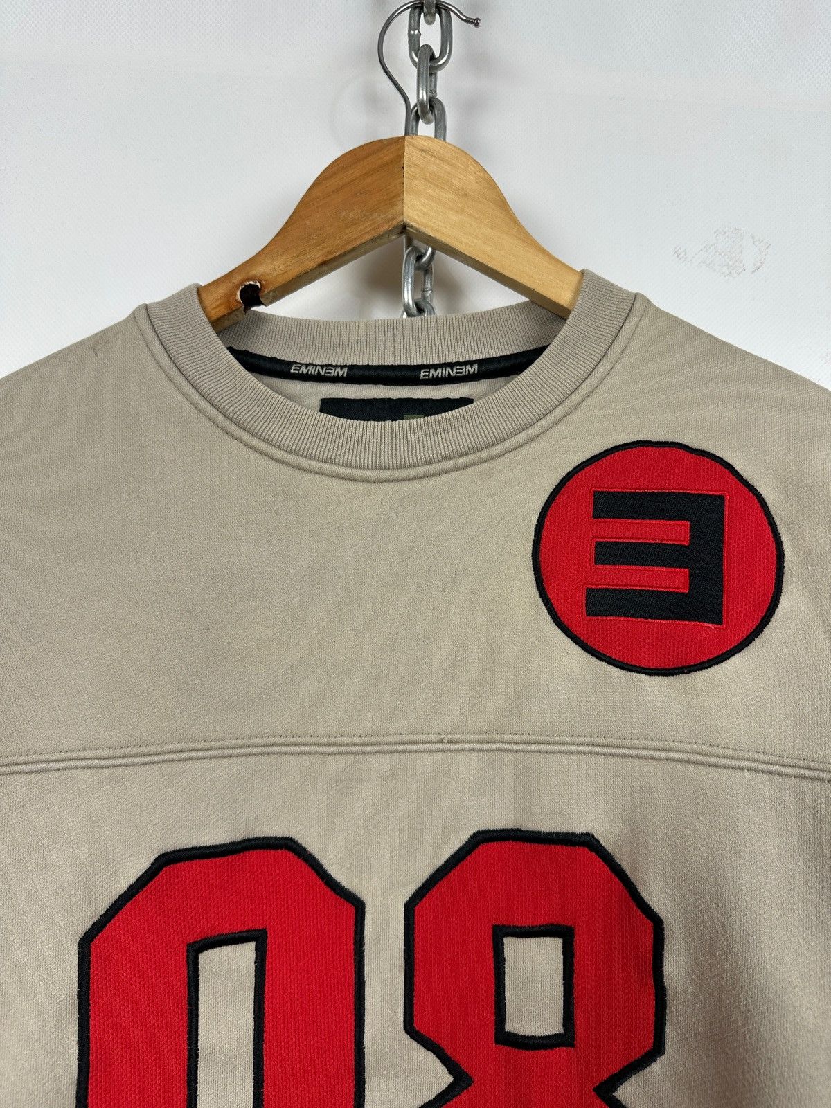 Eminem Vintage Eminem 08 Slim Shady Beige Sweatshirt Size US S / EU 44-46 / 1 - 8 Thumbnail
