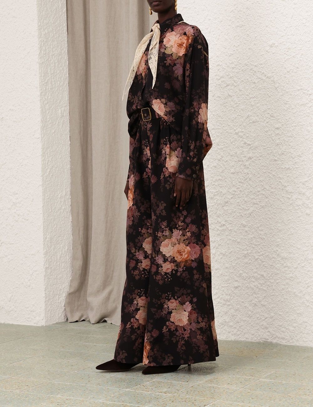 Zimmermann oc11z0925 Illustration Tuck Pants in Multicolor Size 34" / US 12 / IT 48 - 3 Thumbnail