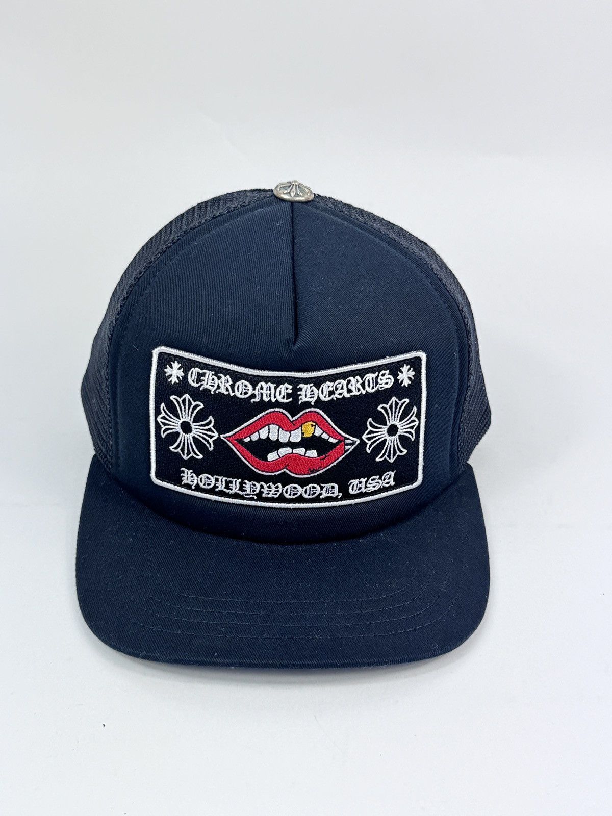 Chrome Hearts LIPS LOGO TRUCKER CAP Size ONE SIZE - 3 Thumbnail
