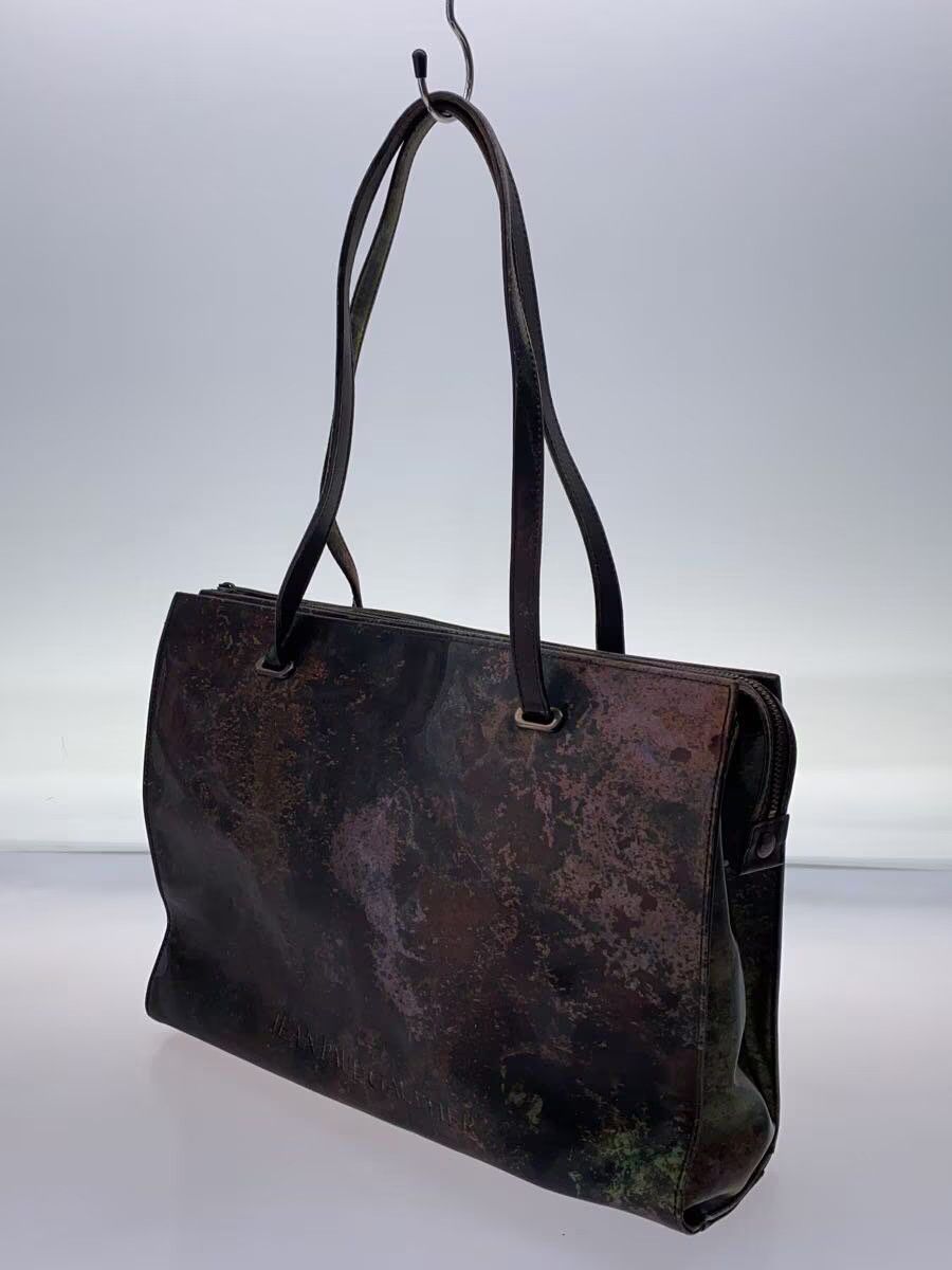 Jean Paul Gaultier AW95 "Cyber" Rust Logo Tote Bag Size ONE SIZE - 2 Thumbnail