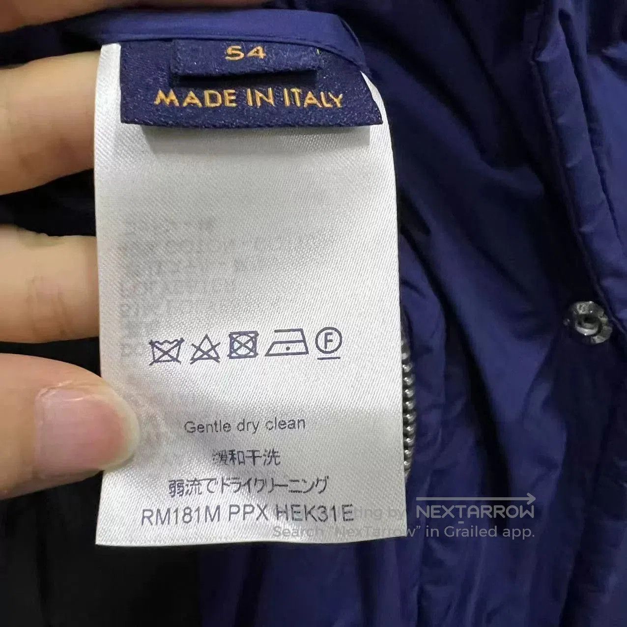 Louis Vuitton Louis Vuitton Blue Colorblock Down Jacket. Size US L / EU 52-54 / 3 - 4 Thumbnail
