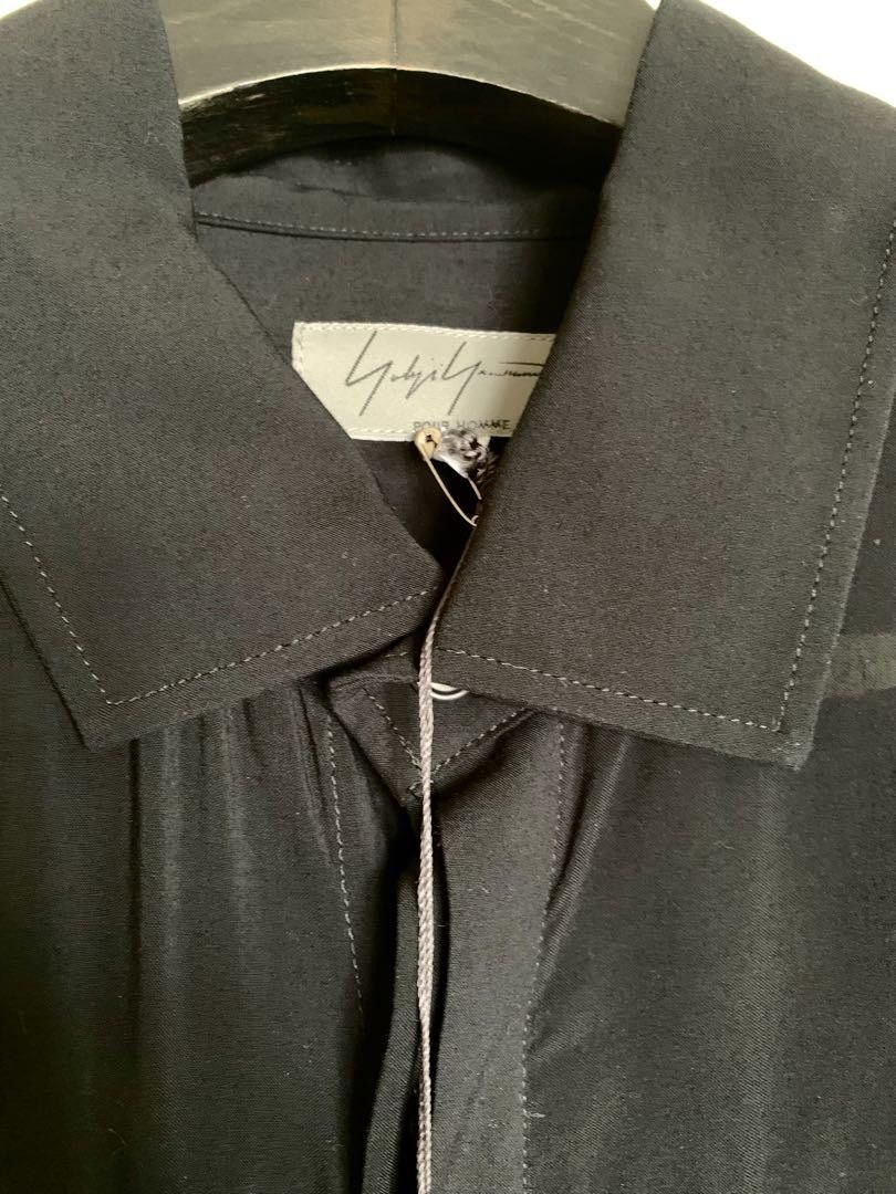 Yohji Yamamoto Yohji Yamamoto Pour Homme Long Shirt Size US M / EU 48-50 / 2 - 5 Thumbnail