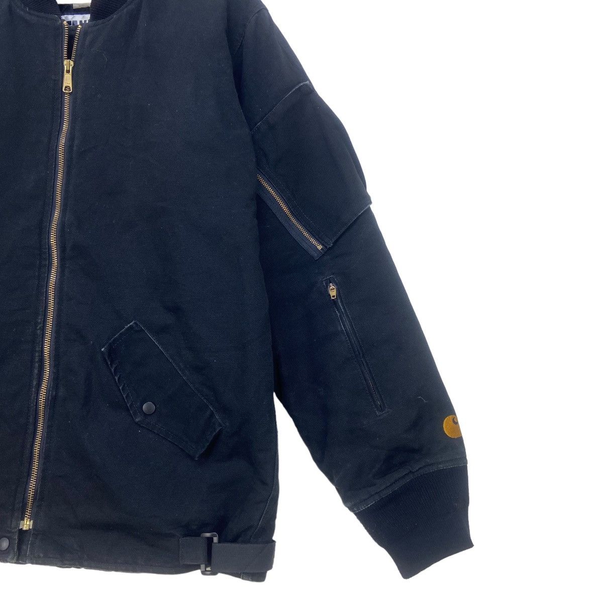 Carhartt Carhartt X Standard Duck Canvas Biker Bomber Style Jacket Size US L / EU 52-54 / 3 - 7 Thumbnail