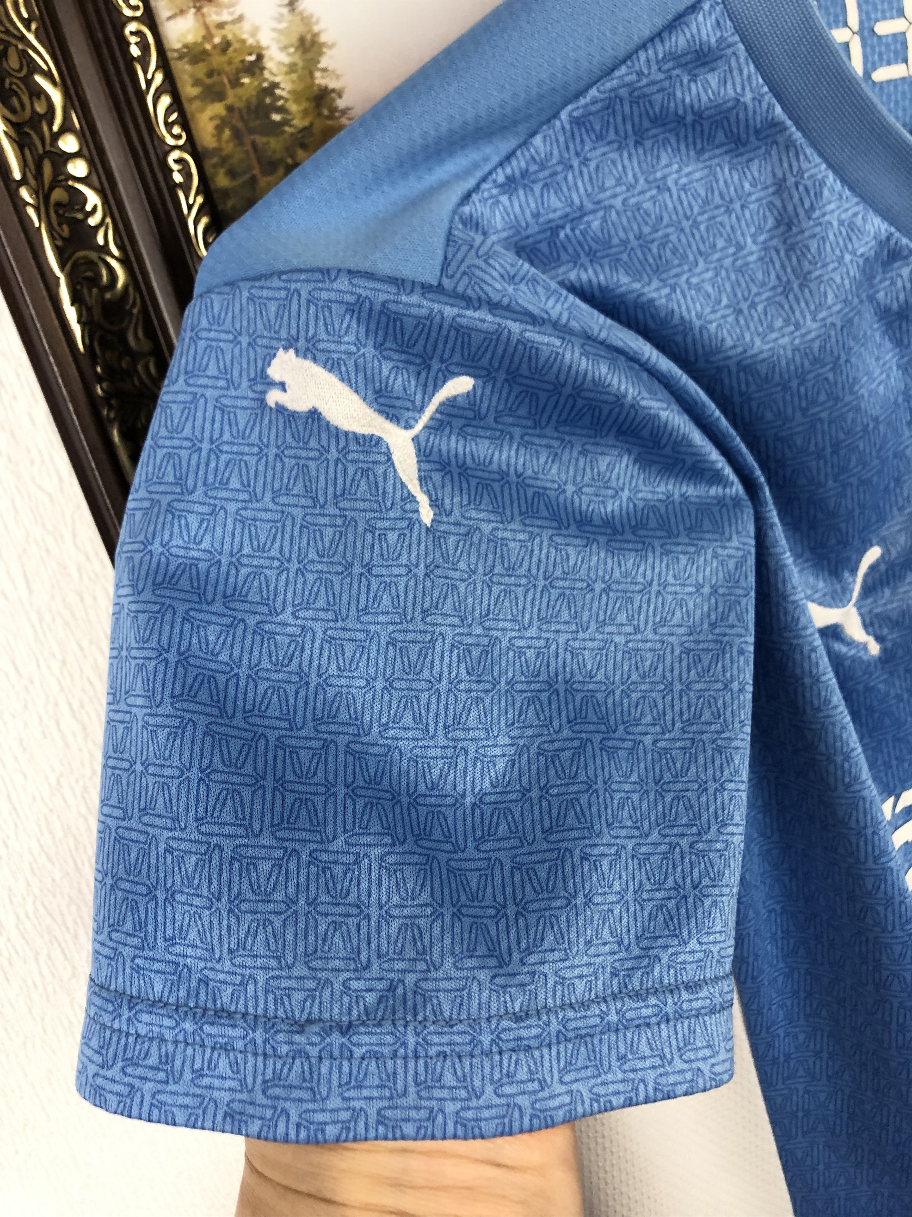Puma Manchester City football shirt 2021 Soccer Jacket Tee Hype Size US S / EU 44-46 / 1 - 5 Thumbnail