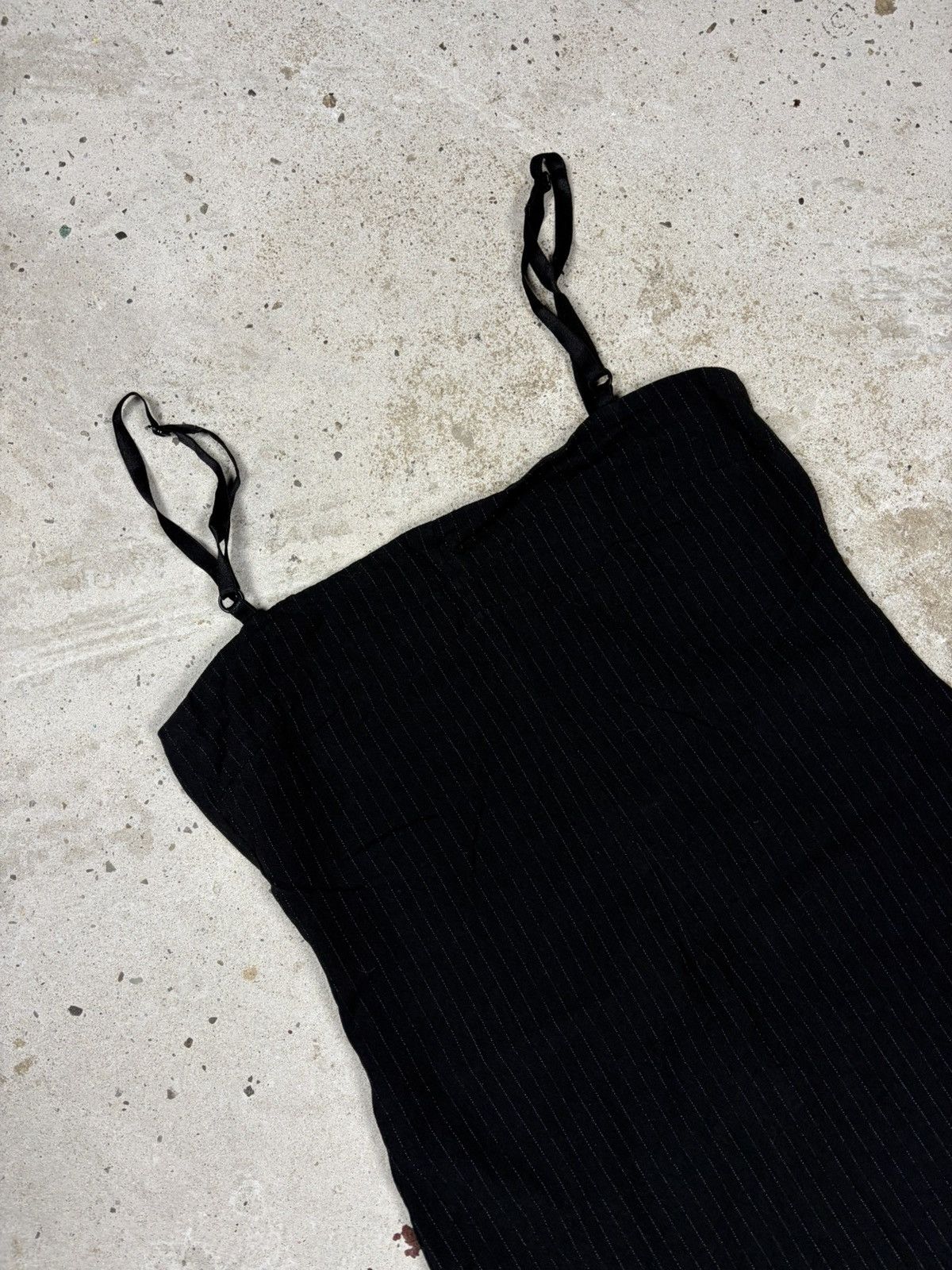 Dolce & Gabbana Vintage 1990s Dolce & Gabbana Printstripe Mini Corset Dress Size S / US 4 / IT 40 - 10 Thumbnail