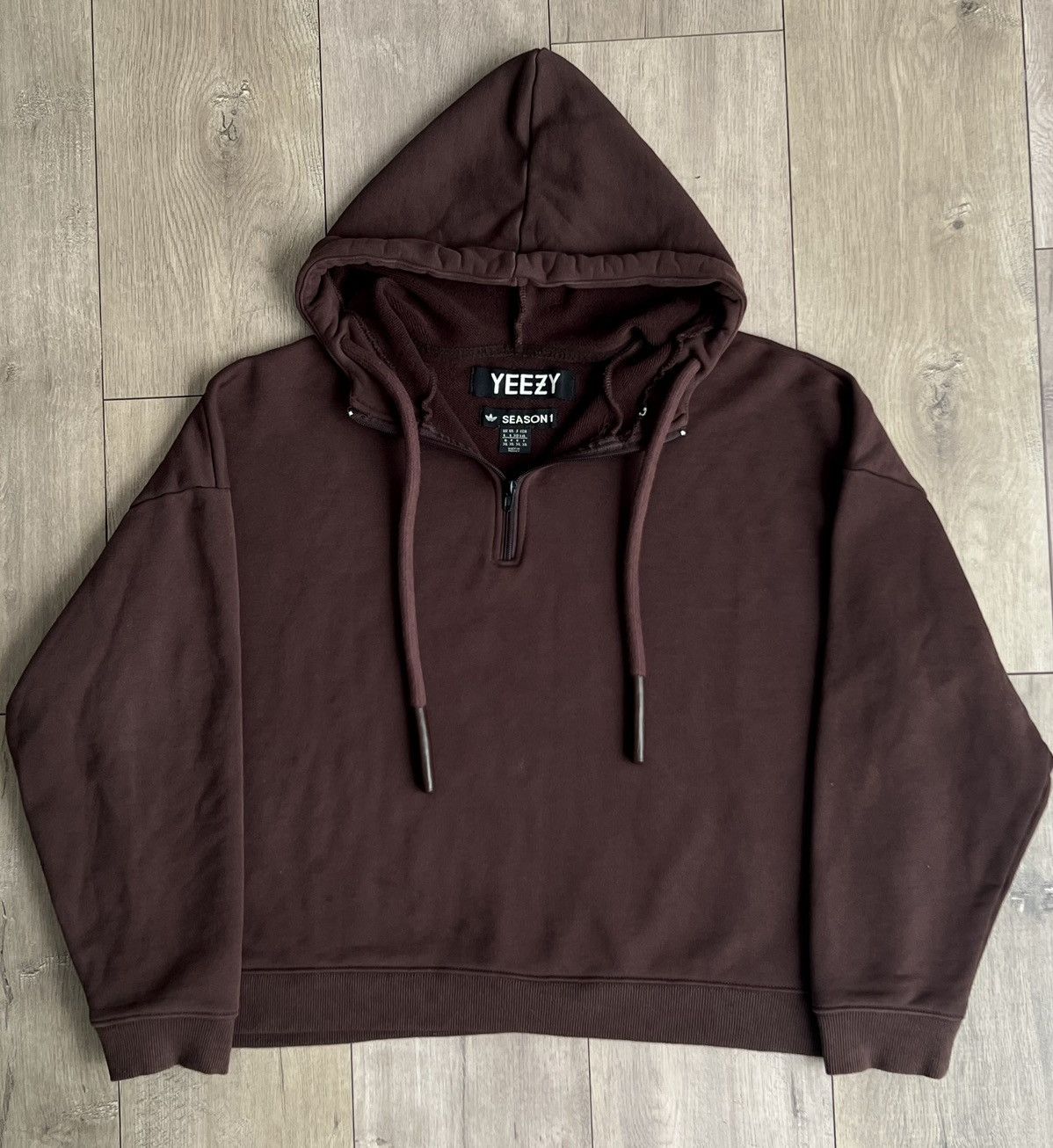 Yeezy season best sale 1 half zip