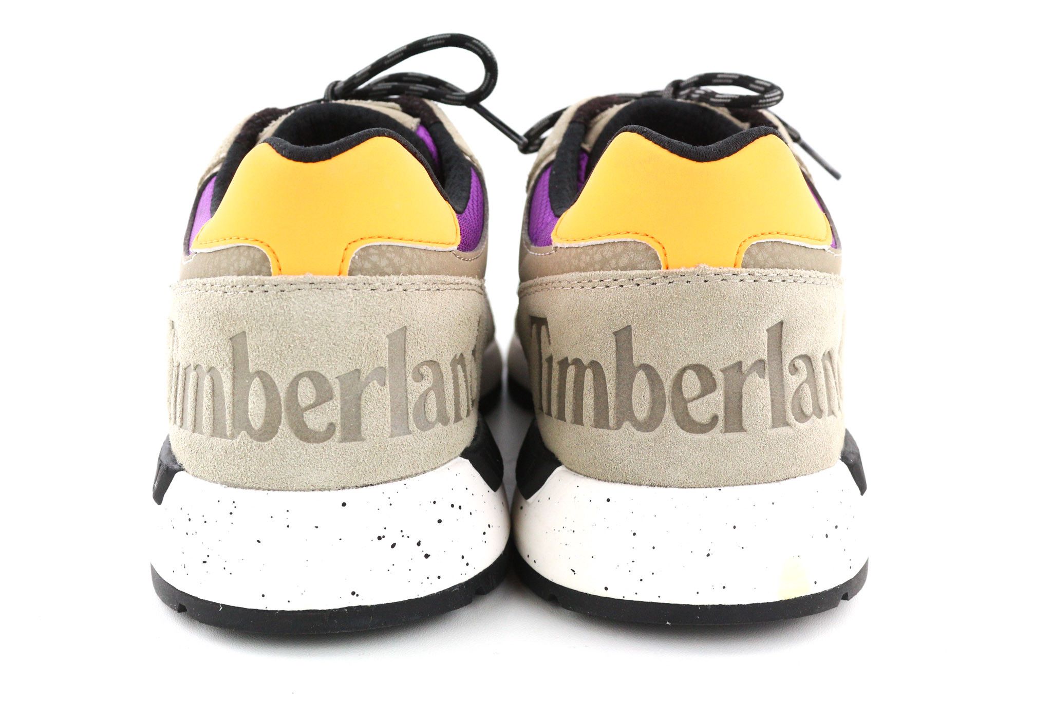 Timberland A2R4A-A5849 EU43/44 Grey Purple Leather Sneakers 81137 Size US 10.5 / EU 43-44 - 8 Thumbnail