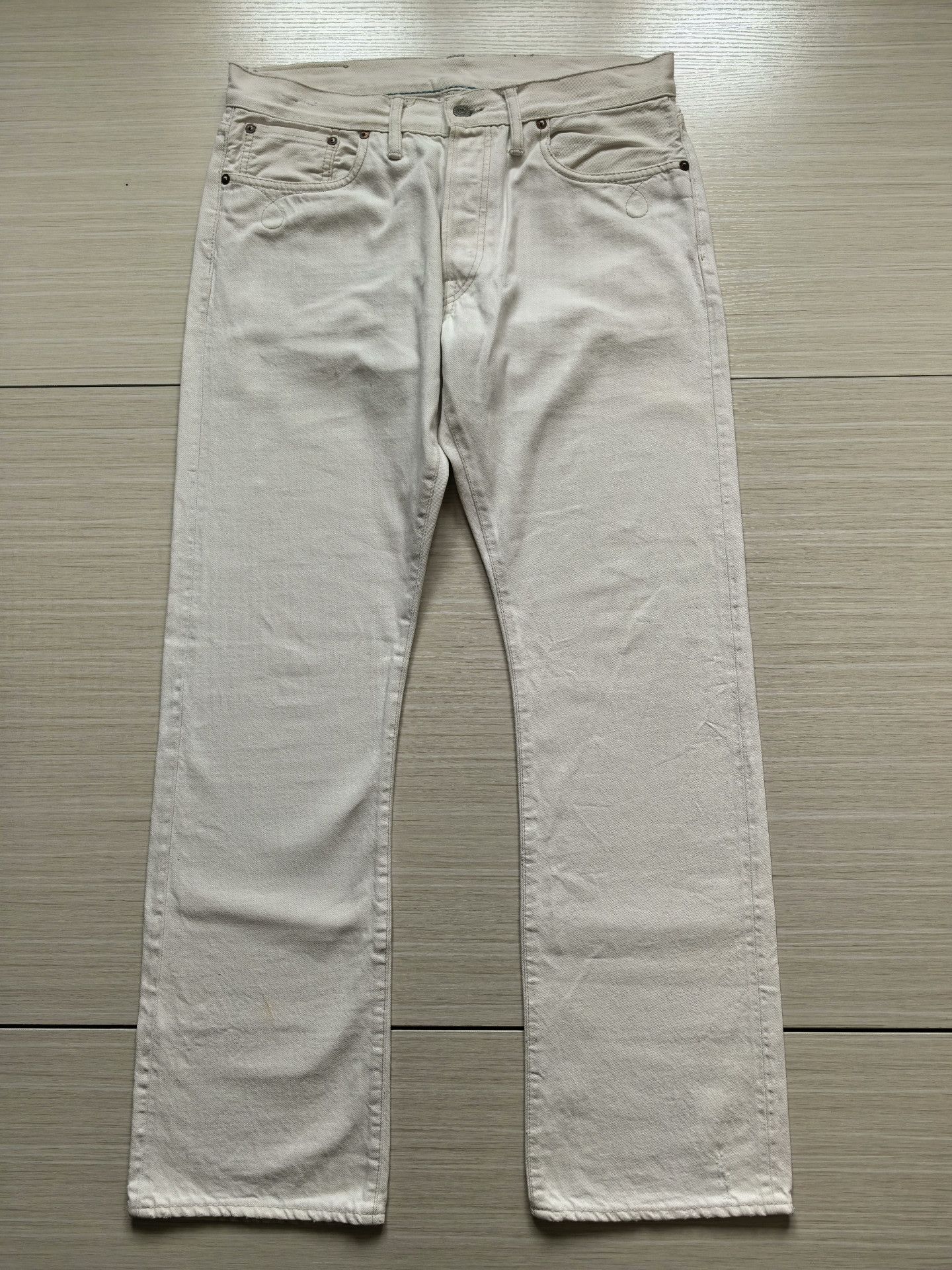 RRL Ralph Lauren RRL Double RL USA Slim Bootcut Denim Pants Size US 34 / EU 50 - 1 Thumbnail