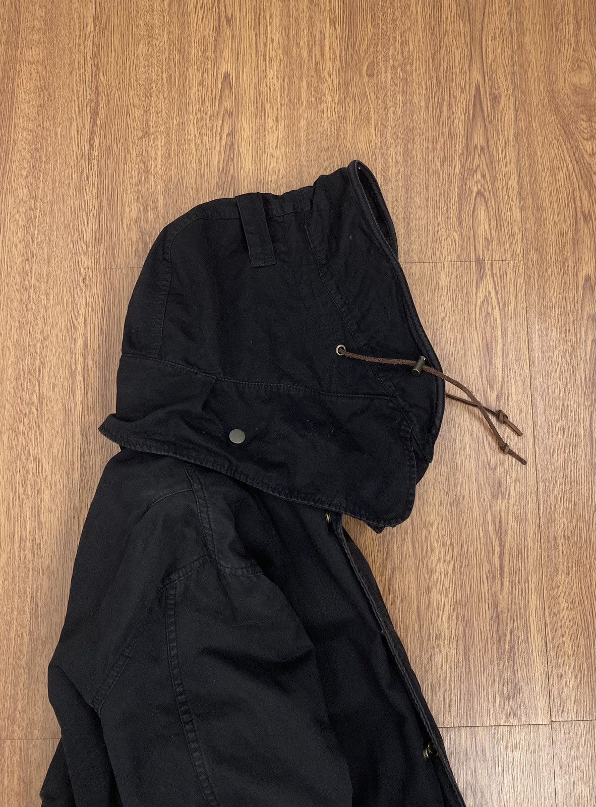 image of If Six Was Nine x Le Grande Bleu L G B G.o.a Military Black Parkas Jacket, Men's (Size Medium)