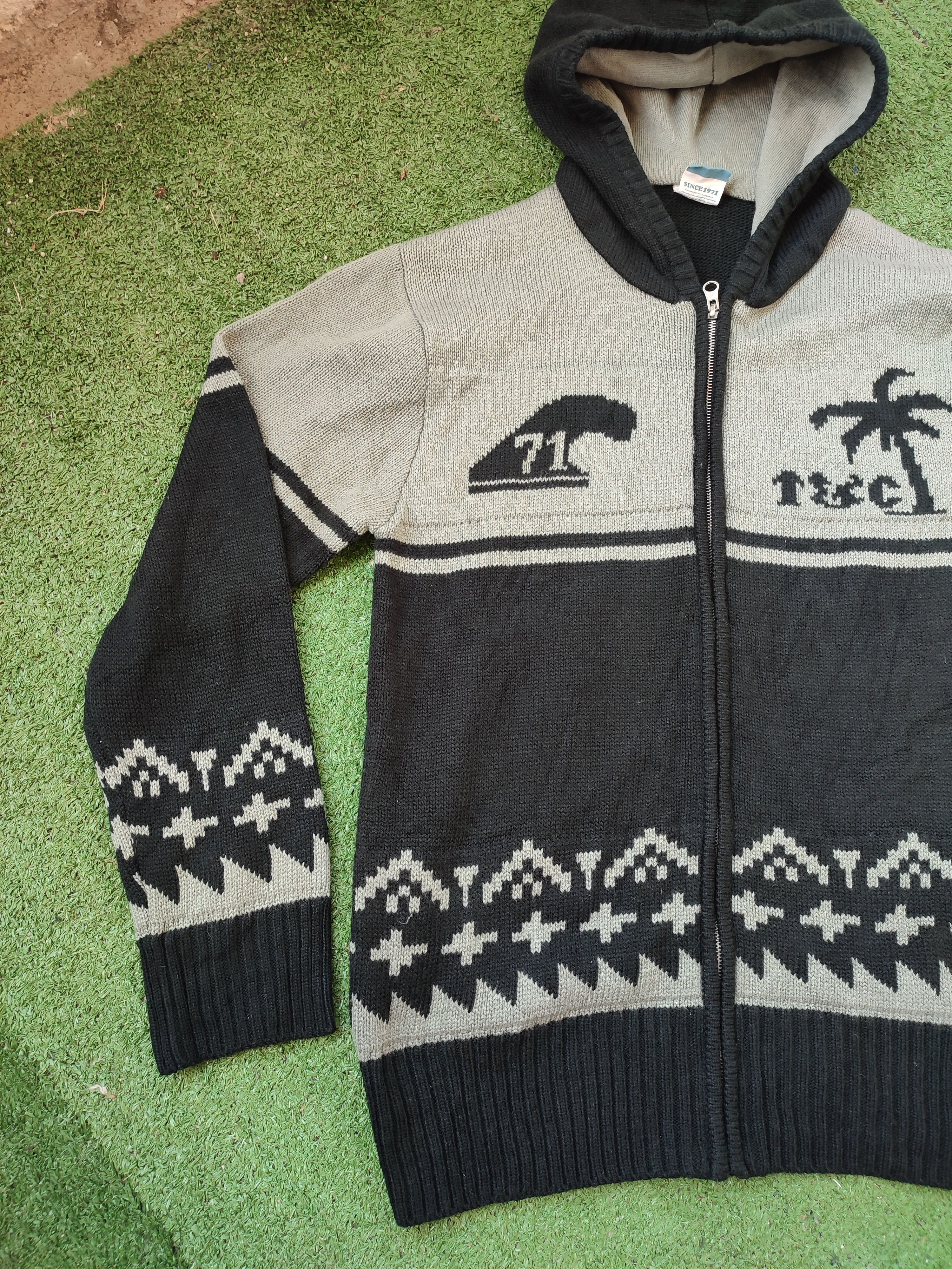 Other VINTAGE T&C SURF HAWAII KNITWEAR HOODIE Size US L / EU 52-54 / 3 - 2 Thumbnail