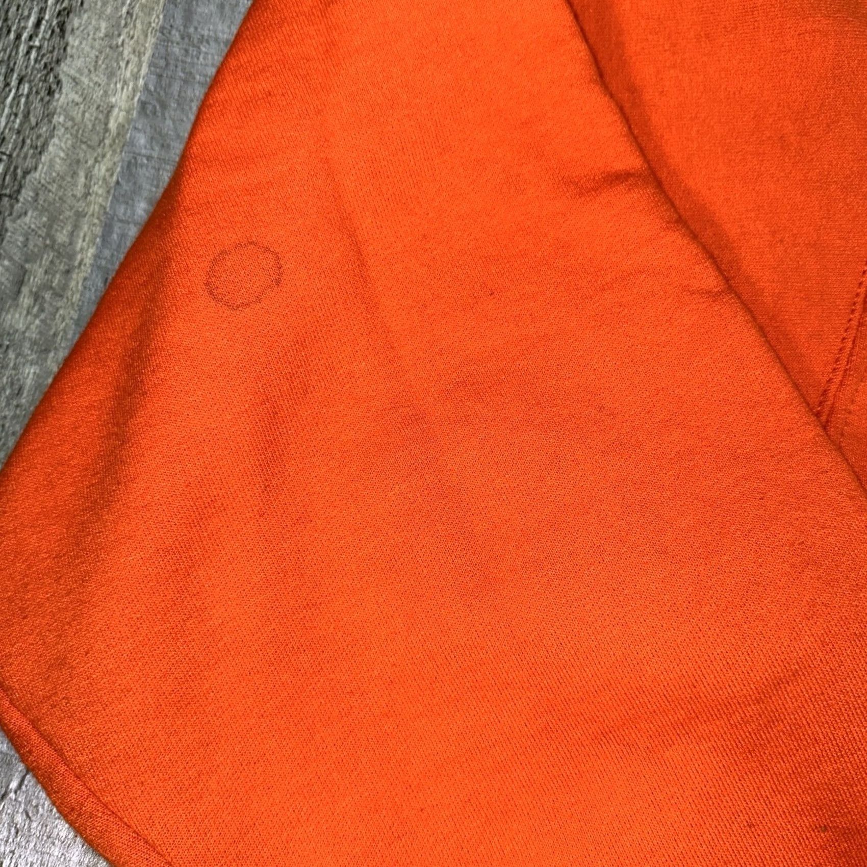 Jerzees VINTAGE Jerzees Orange Crewneck Sweater Mens Medium Cotton Blend 1990s Sportswear Beach Premium Fit Size US M / EU 48-50 / 2 - 3 Thumbnail