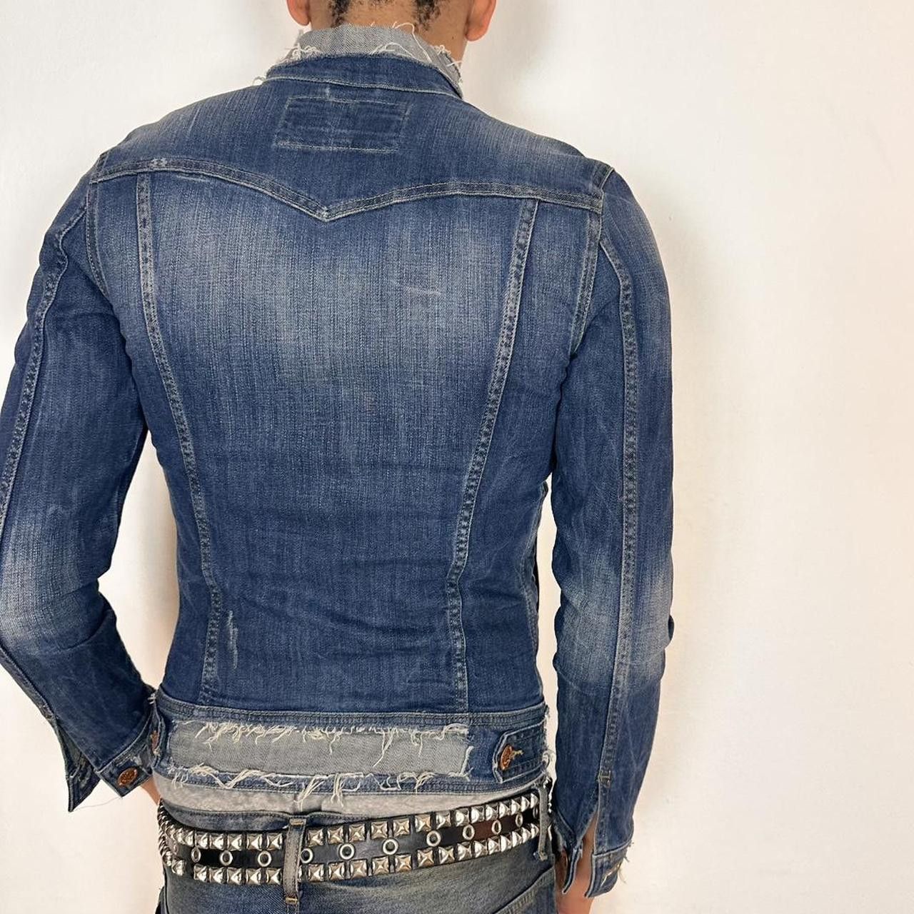 Other ASTROBOI* Blue Deconstructed Denim Jacket - Medium Size M / US 6-8 / IT 42-44 - 6 Thumbnail