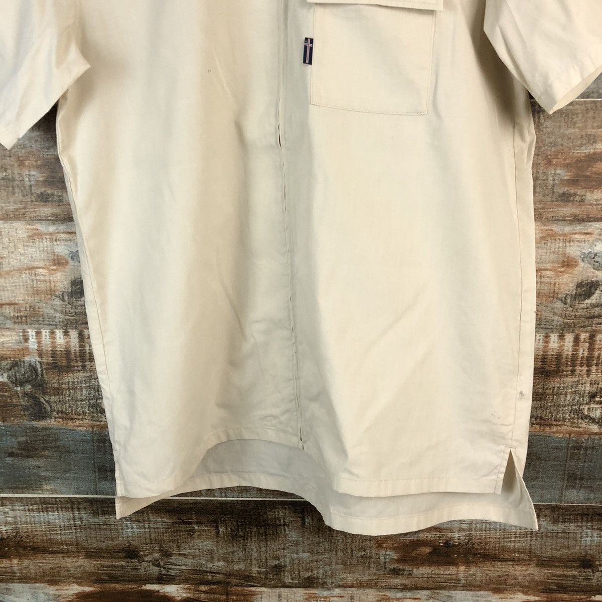 PPFM × Vintage Ppfm Cream vintage Work Shirt #A2224 Size US M / EU 48-50 / 2 - 6 Thumbnail