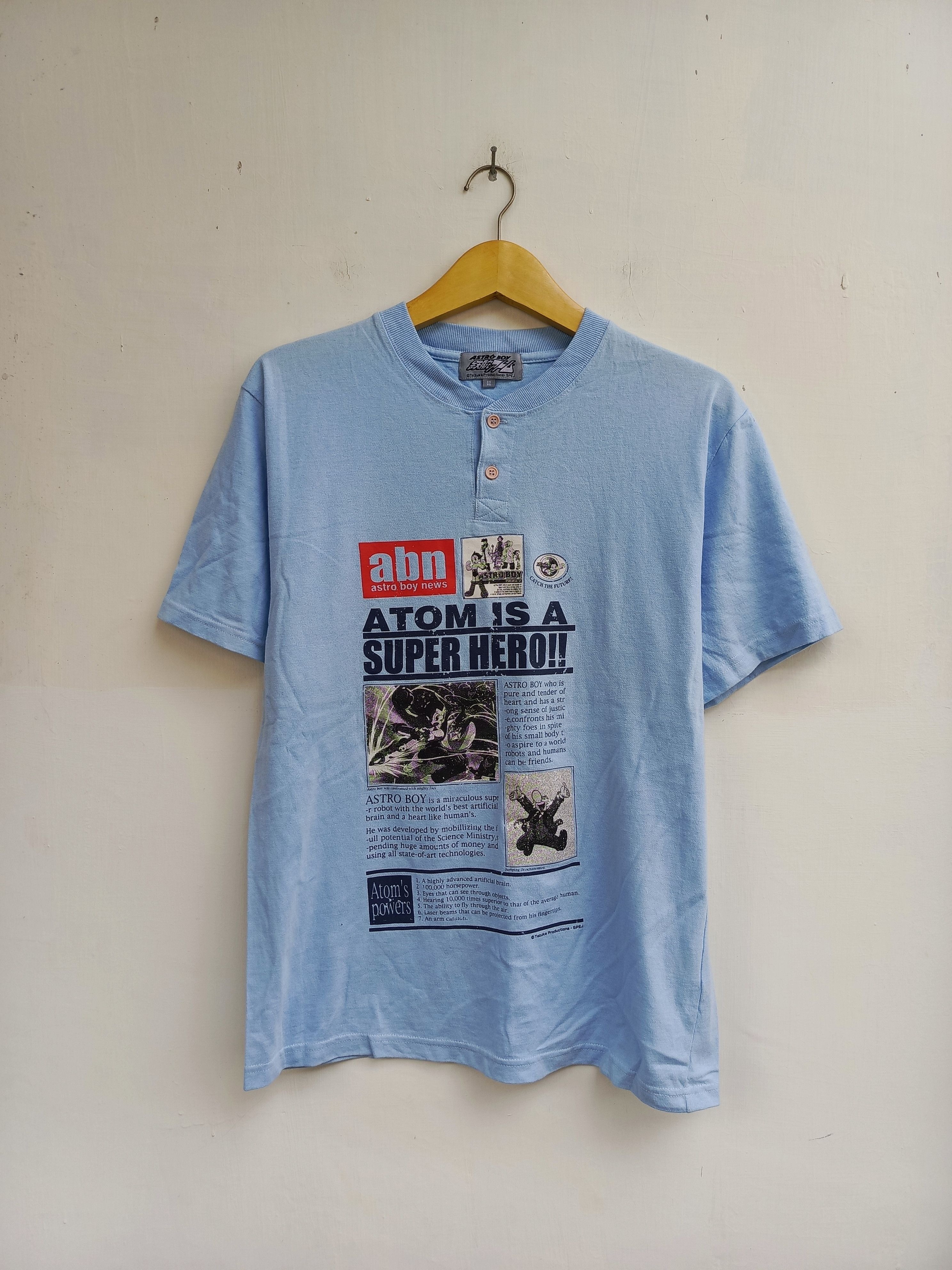 Japanese Brand Astro boy atom is a super hero T-shirt Size US M / EU 48-50 / 2 - 1 Thumbnail