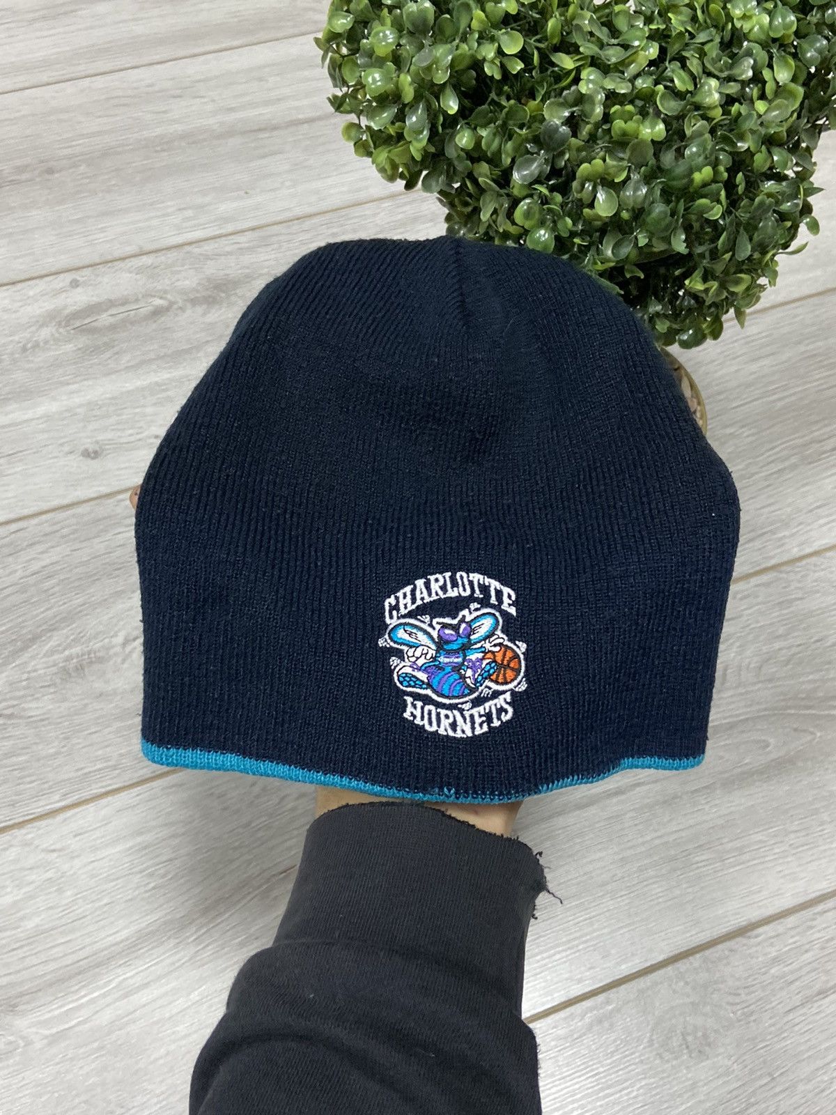 NBA Charlotte Hornets Starter double side vintage NBA hat Size ONE SIZE - 1 Thumbnail