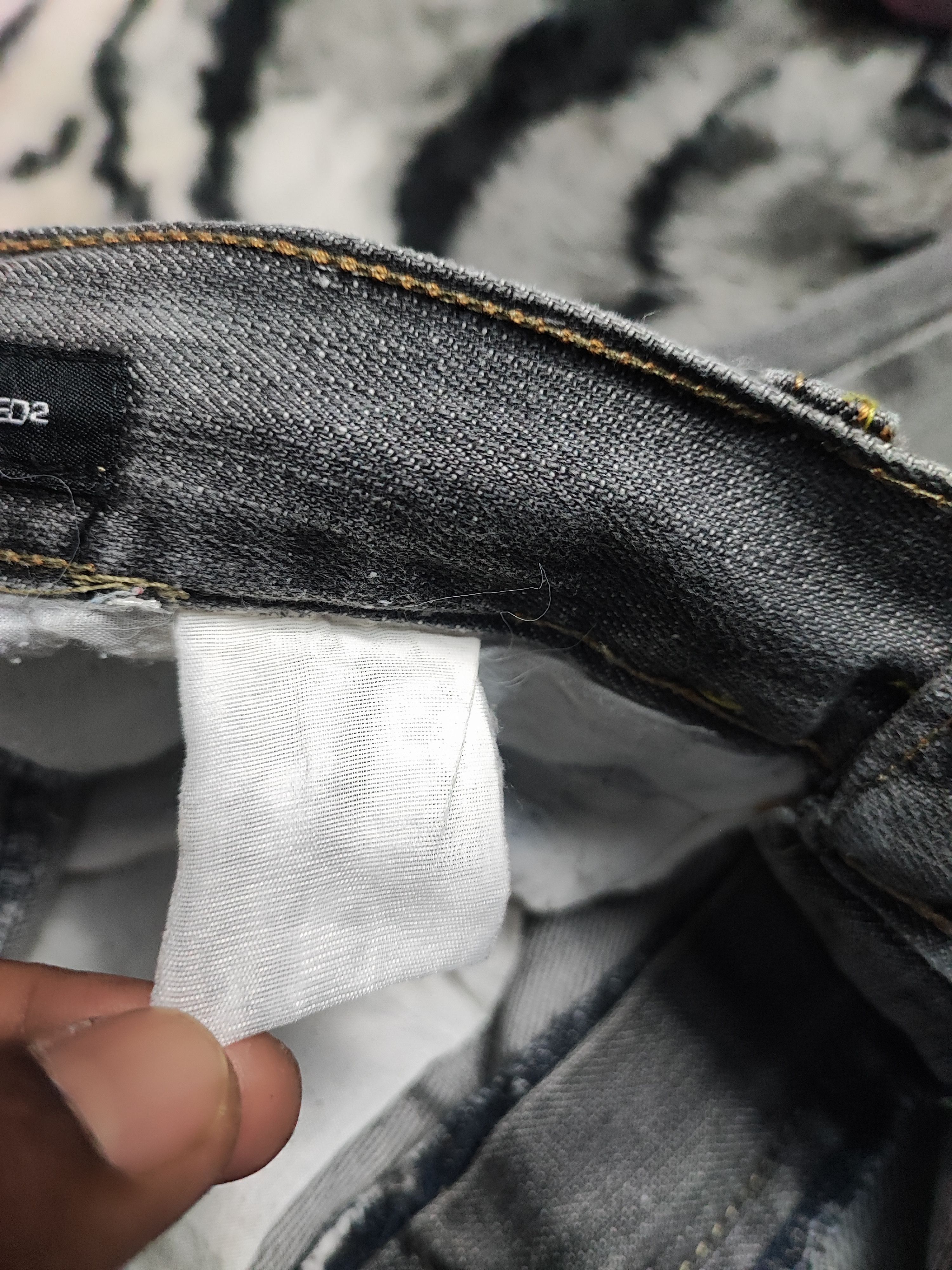 Dsquared2 Holy Grail - Dsquared2 Denim Buckle Belt Size US 28 / EU 44 - 14 Thumbnail