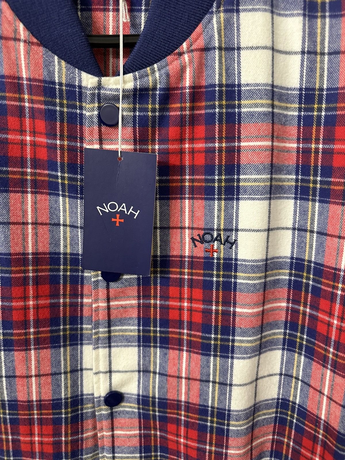 Noah Noah NYC plaid bomer jacket 2016 Size US XL / EU 56 / 4 - 4 Thumbnail
