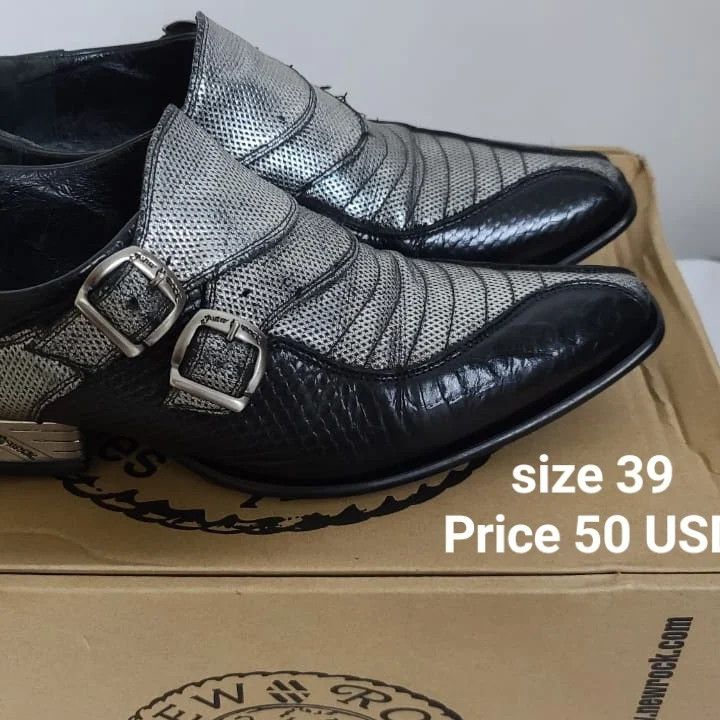New Rock Shoes Newman Size US 6 / EU 39 - 3 Thumbnail