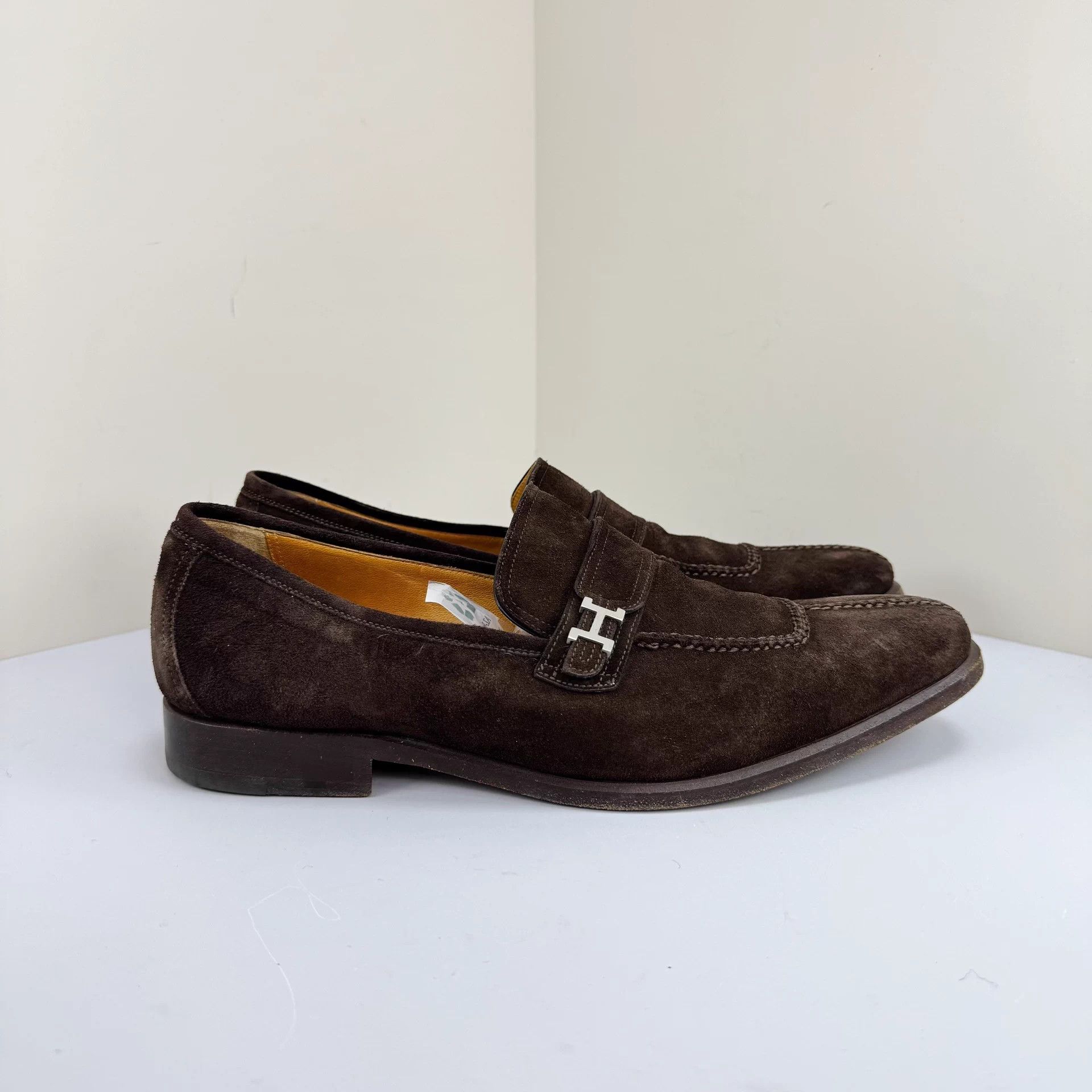 Hermes Hermes Suede H Logo Loafers Size 42 Size US 9 / EU 42 - 4 Thumbnail