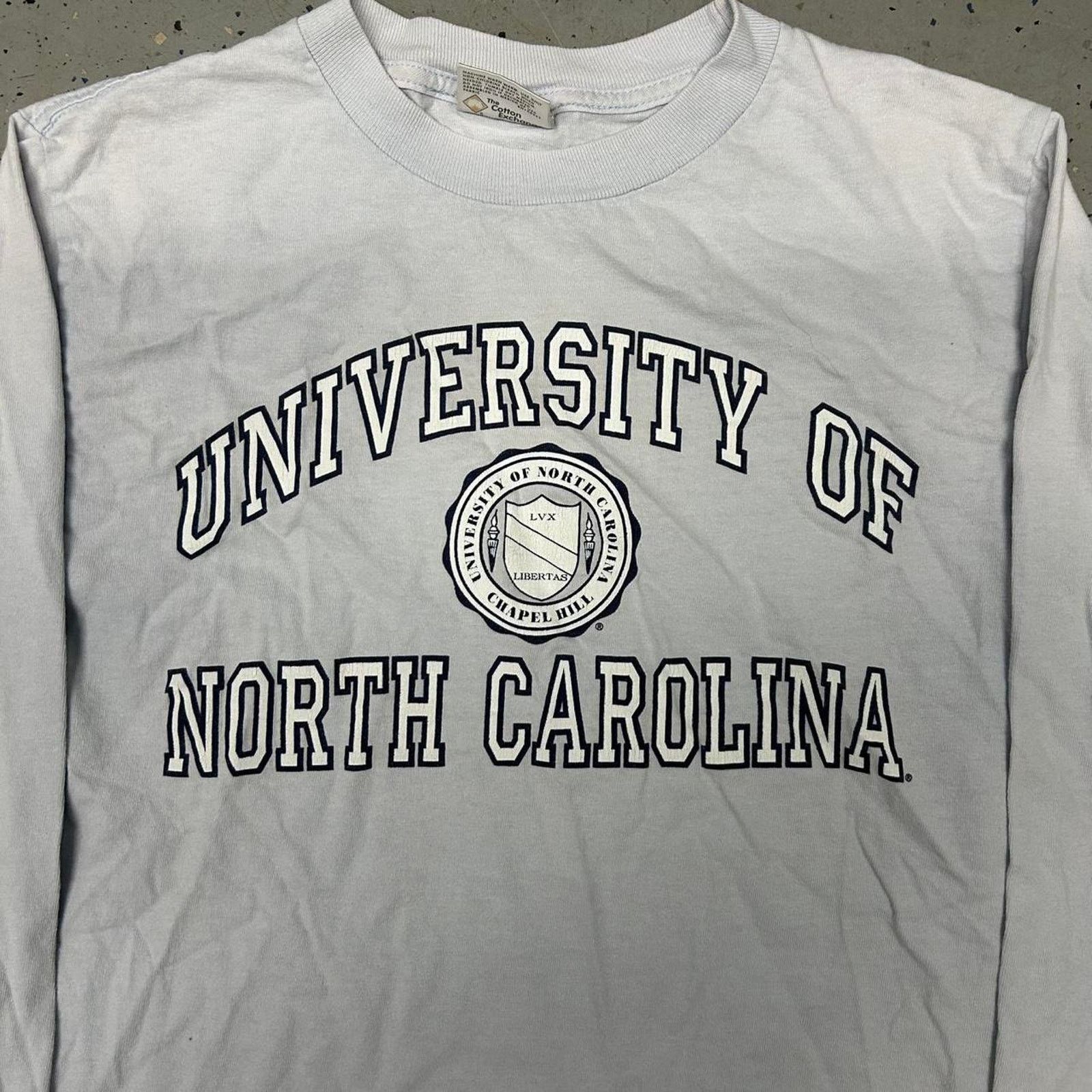 Other VTG/Y2K Blue UNC Chapel Hill long sleeve tee Size S / US 4 / IT 40 - 2 Thumbnail